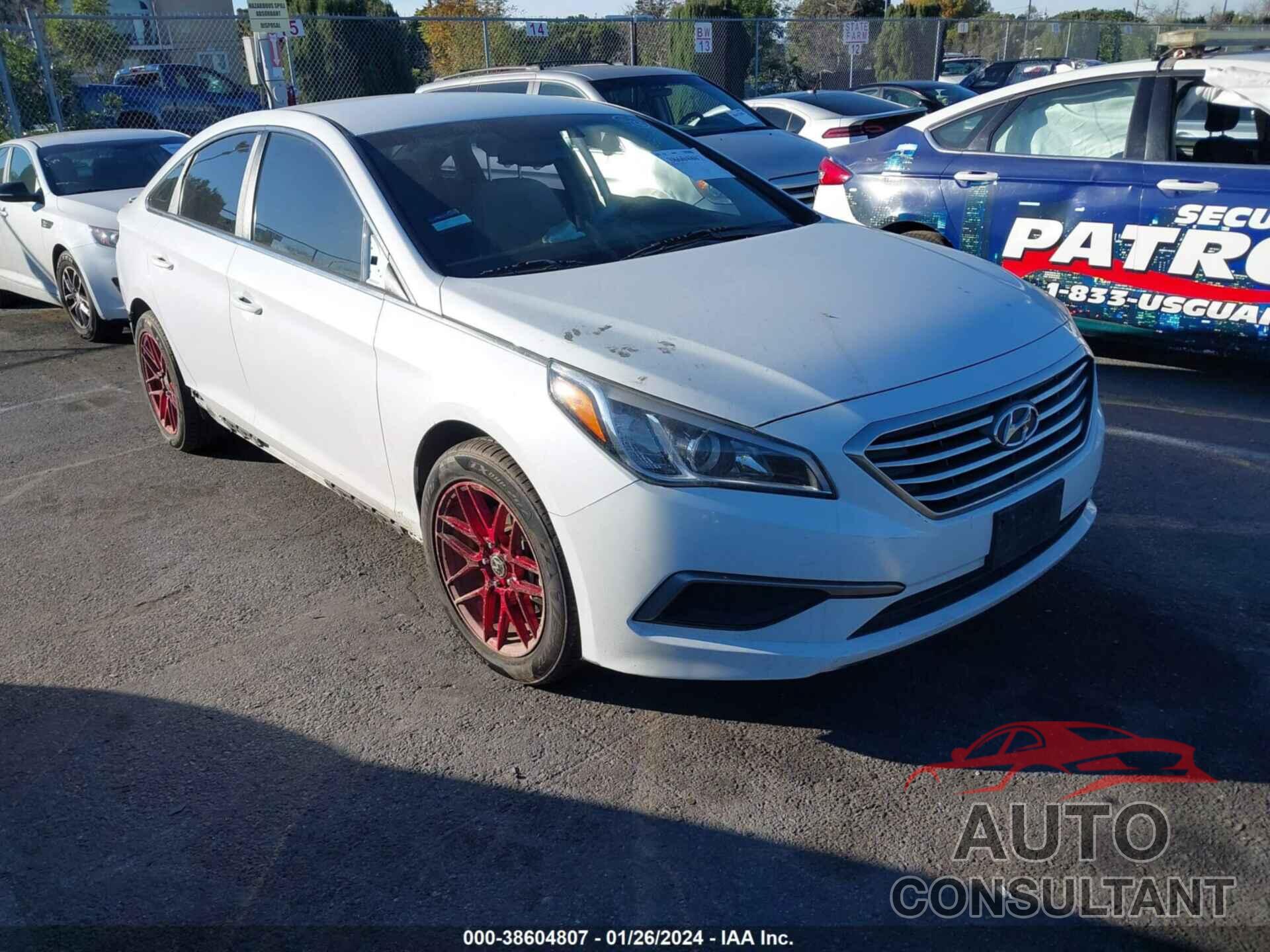 HYUNDAI SONATA 2016 - 5NPE24AF8GH360141