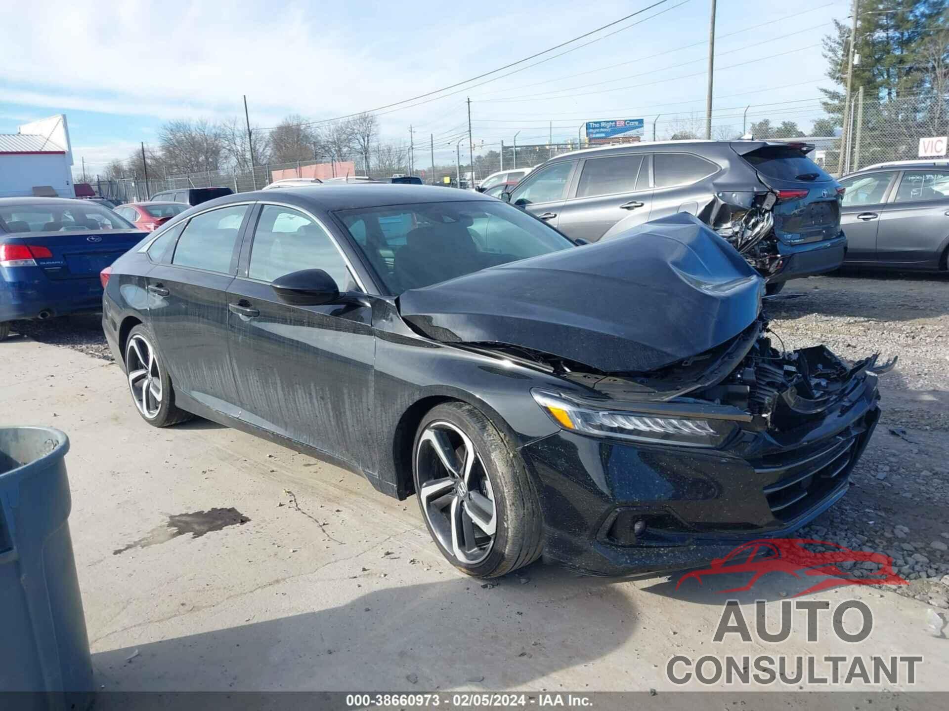 HONDA ACCORD 2022 - 1HGCV1F30NA065228