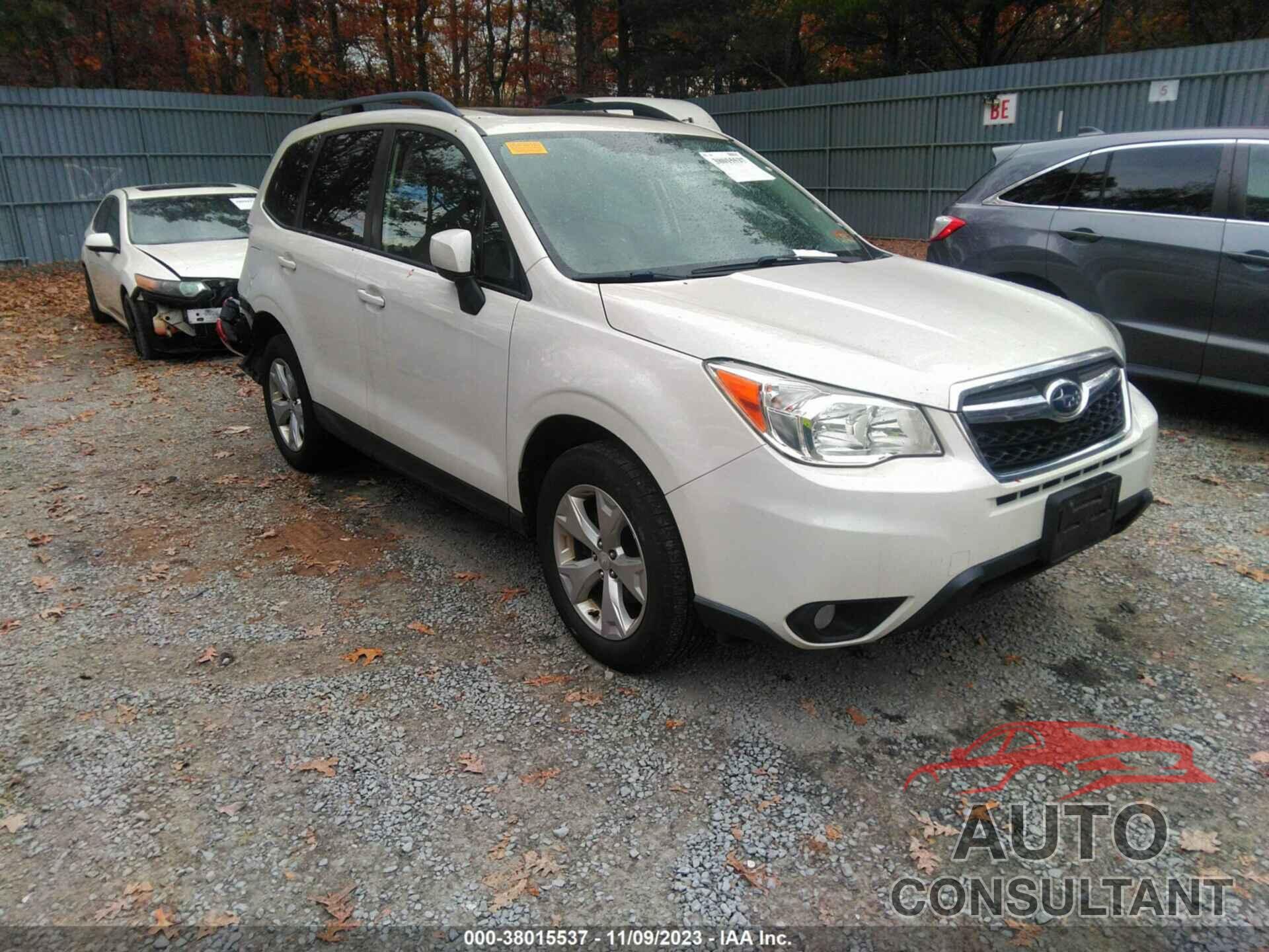 SUBARU FORESTER 2016 - JF2SJADC5GH460249