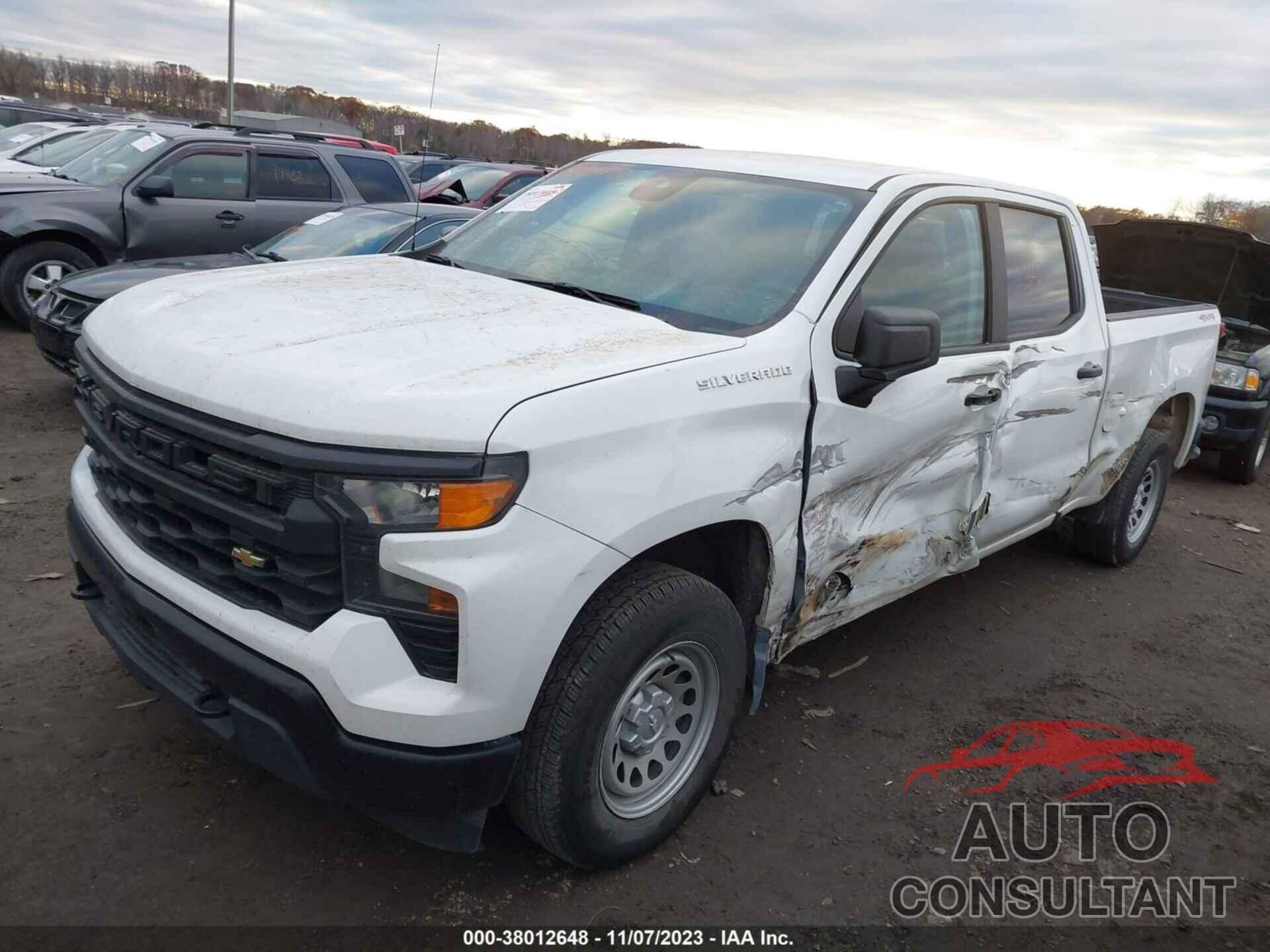 CHEVROLET SILVERADO 1500 2022 - 3GCUDAED7NG551276