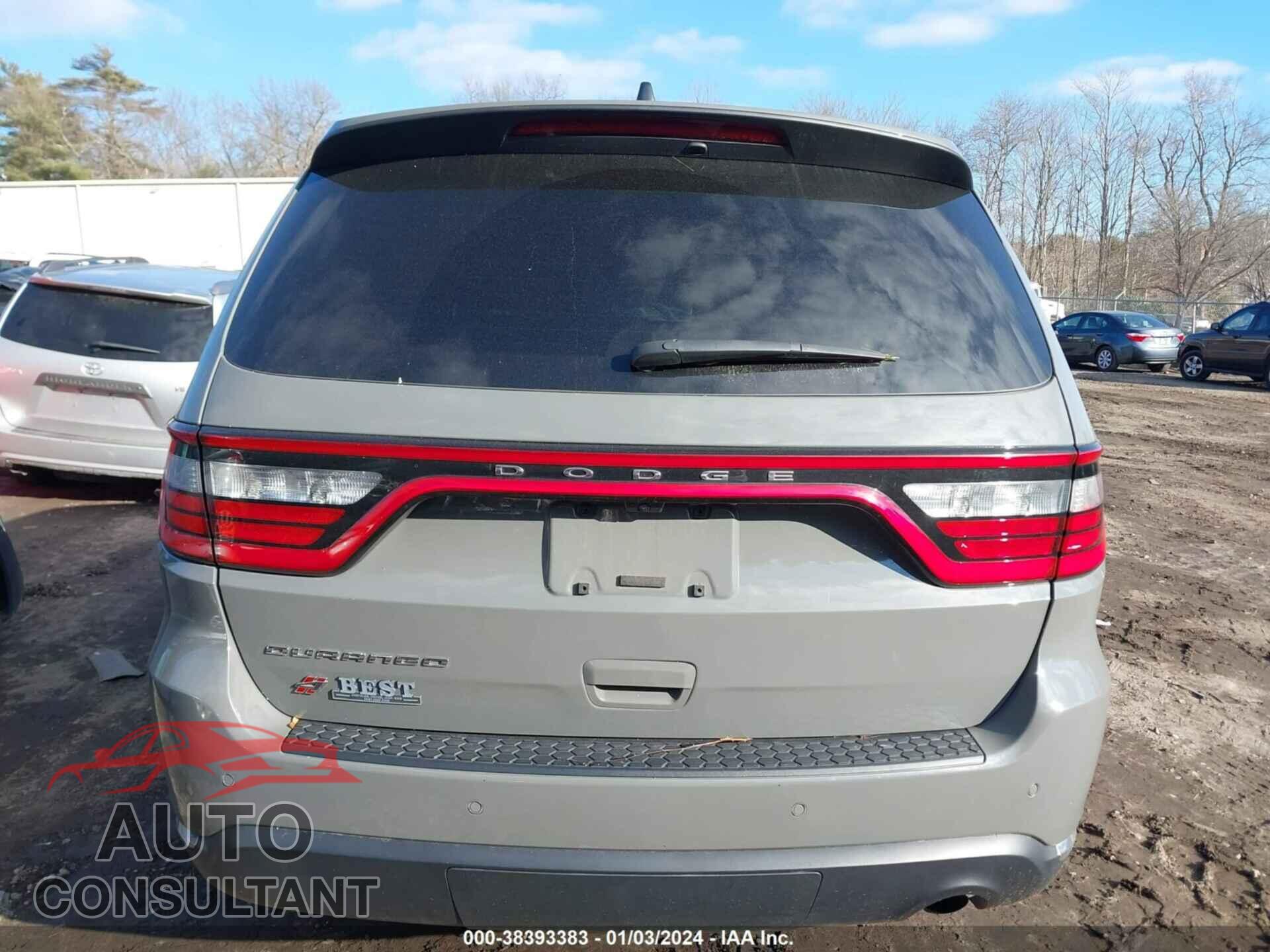 DODGE DURANGO 2022 - 1C4RDJAG4NC107670