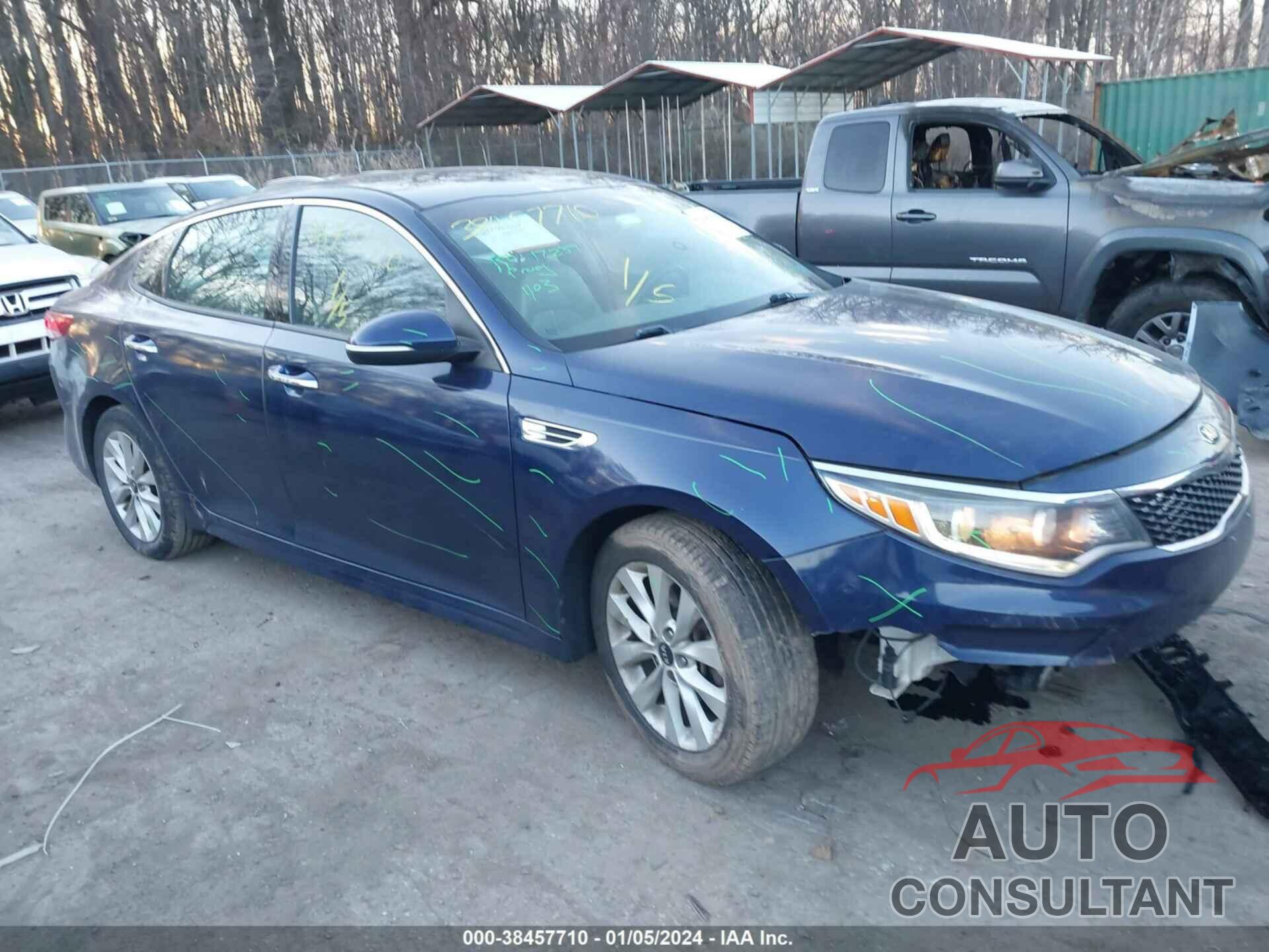 KIA OPTIMA 2016 - 5XXGU4L37GG113646