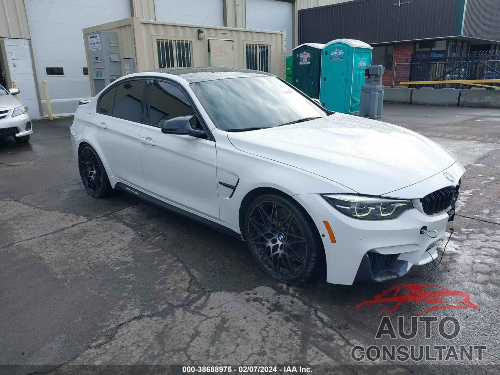 BMW M3 2018 - WBS8M9C59J5J79722