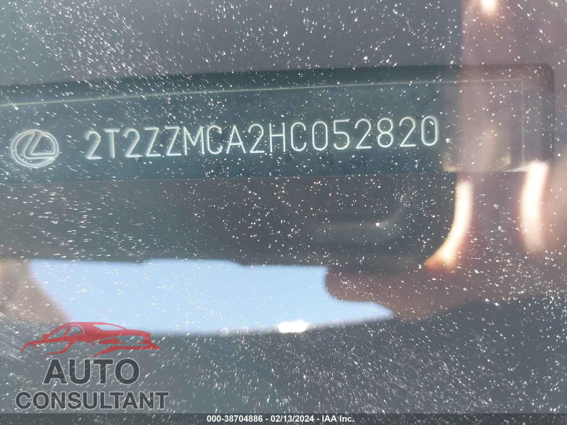 LEXUS RX 2017 - 2T2ZZMCA2HC052820