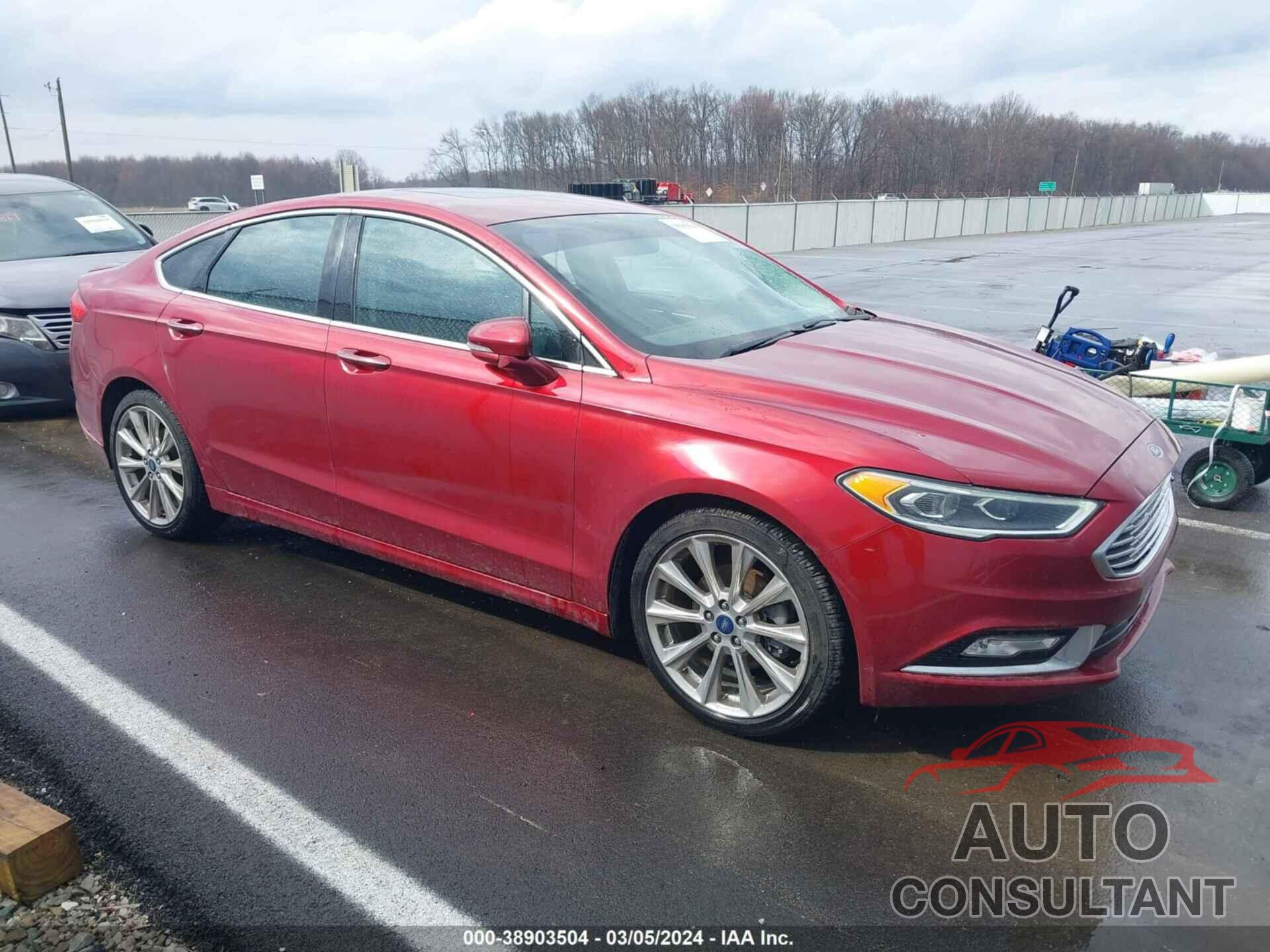 FORD FUSION 2017 - 3FA6P0K93HR309478