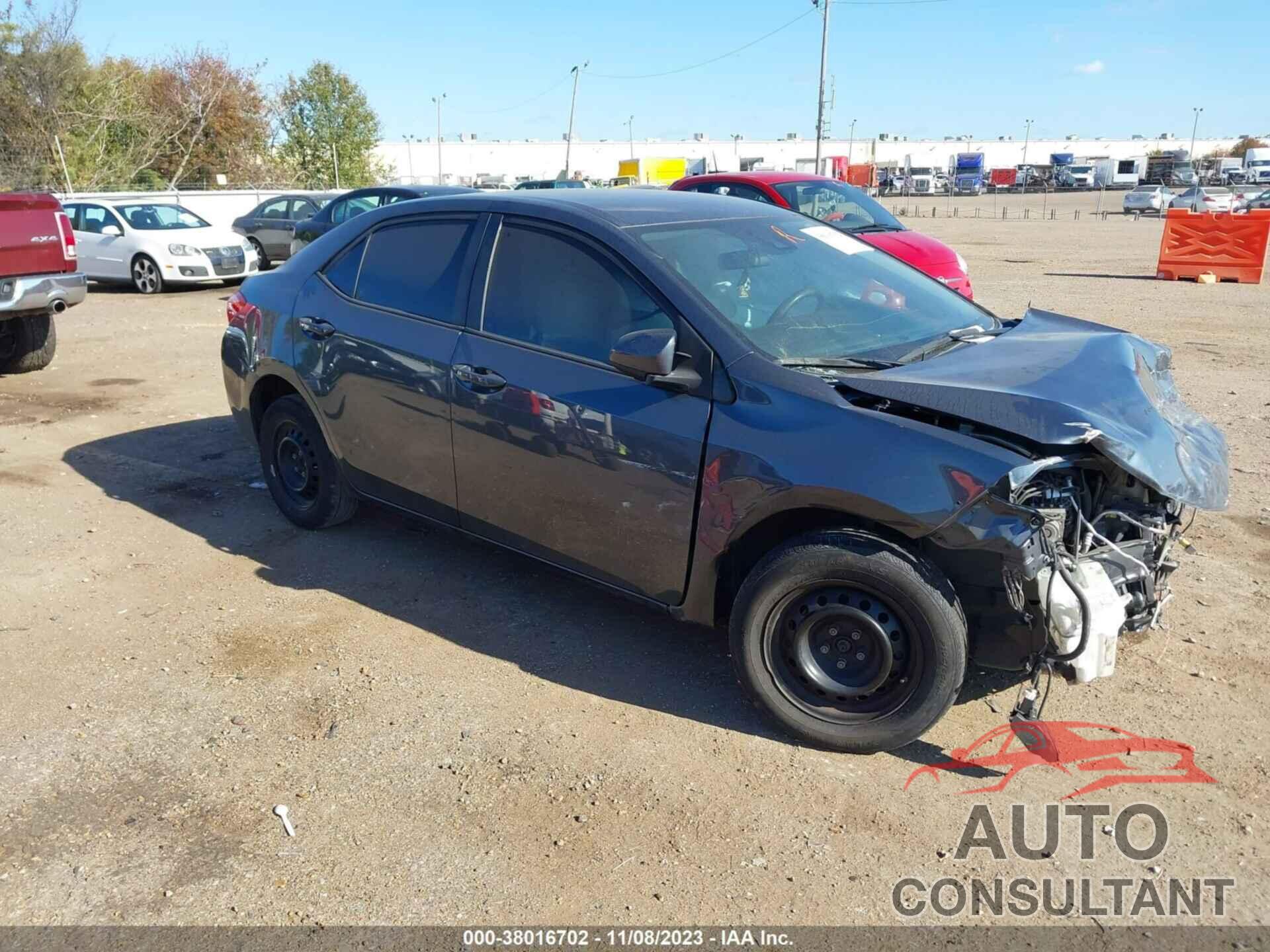 TOYOTA COROLLA 2019 - 2T1BURHE8KC208766