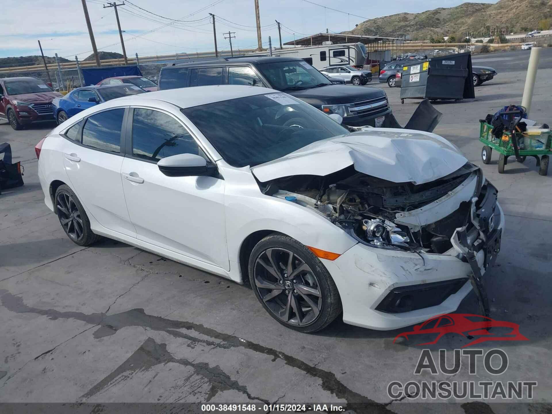 HONDA CIVIC 2021 - 2HGFC2F87MH509676