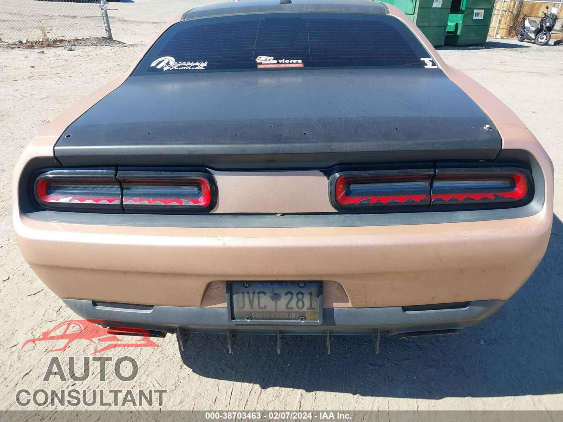 DODGE CHALLENGER 2017 - 2C3CDZBTXHH658370