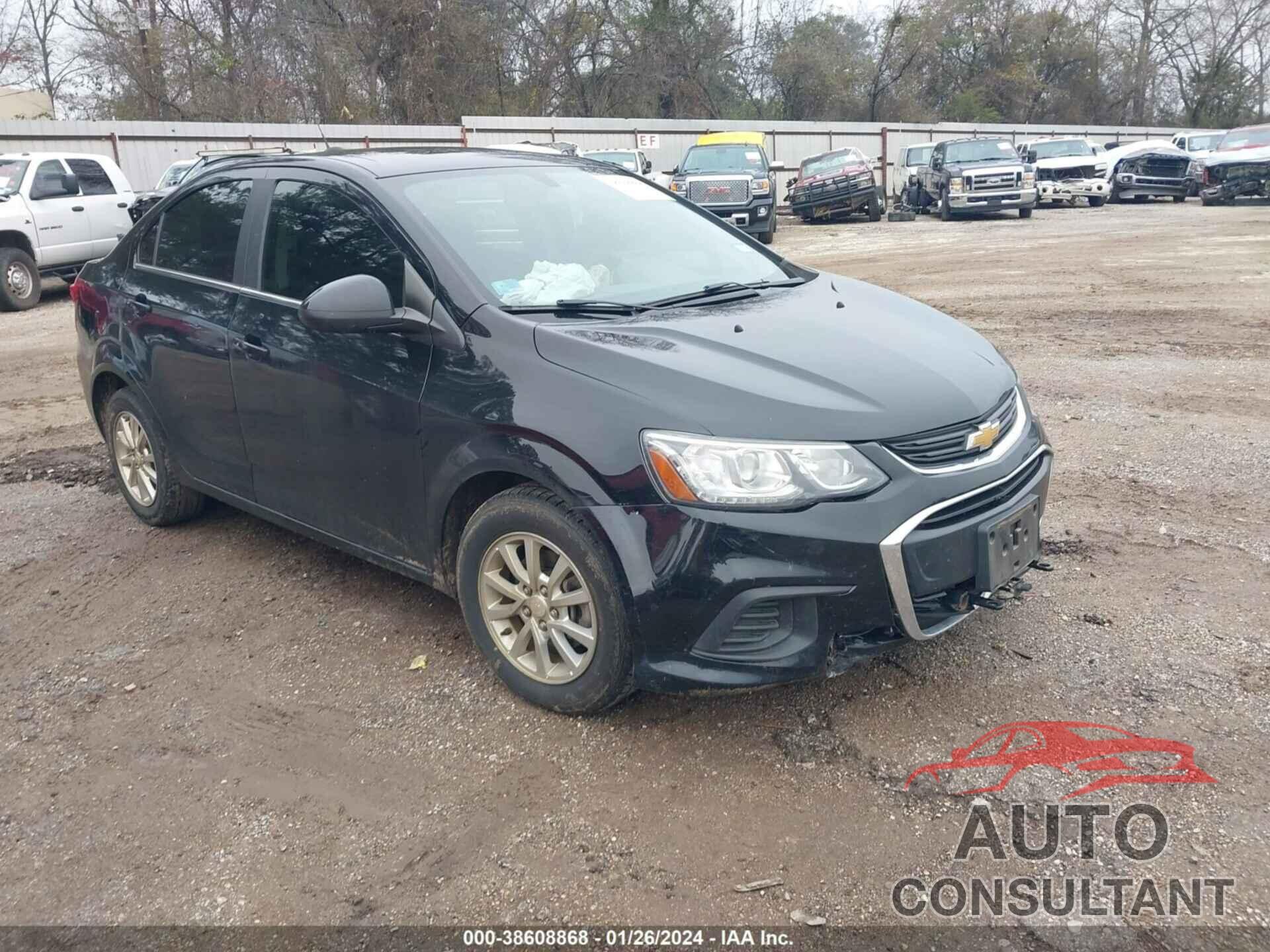 CHEVROLET SONIC 2018 - 1G1JD5SH9J4137790