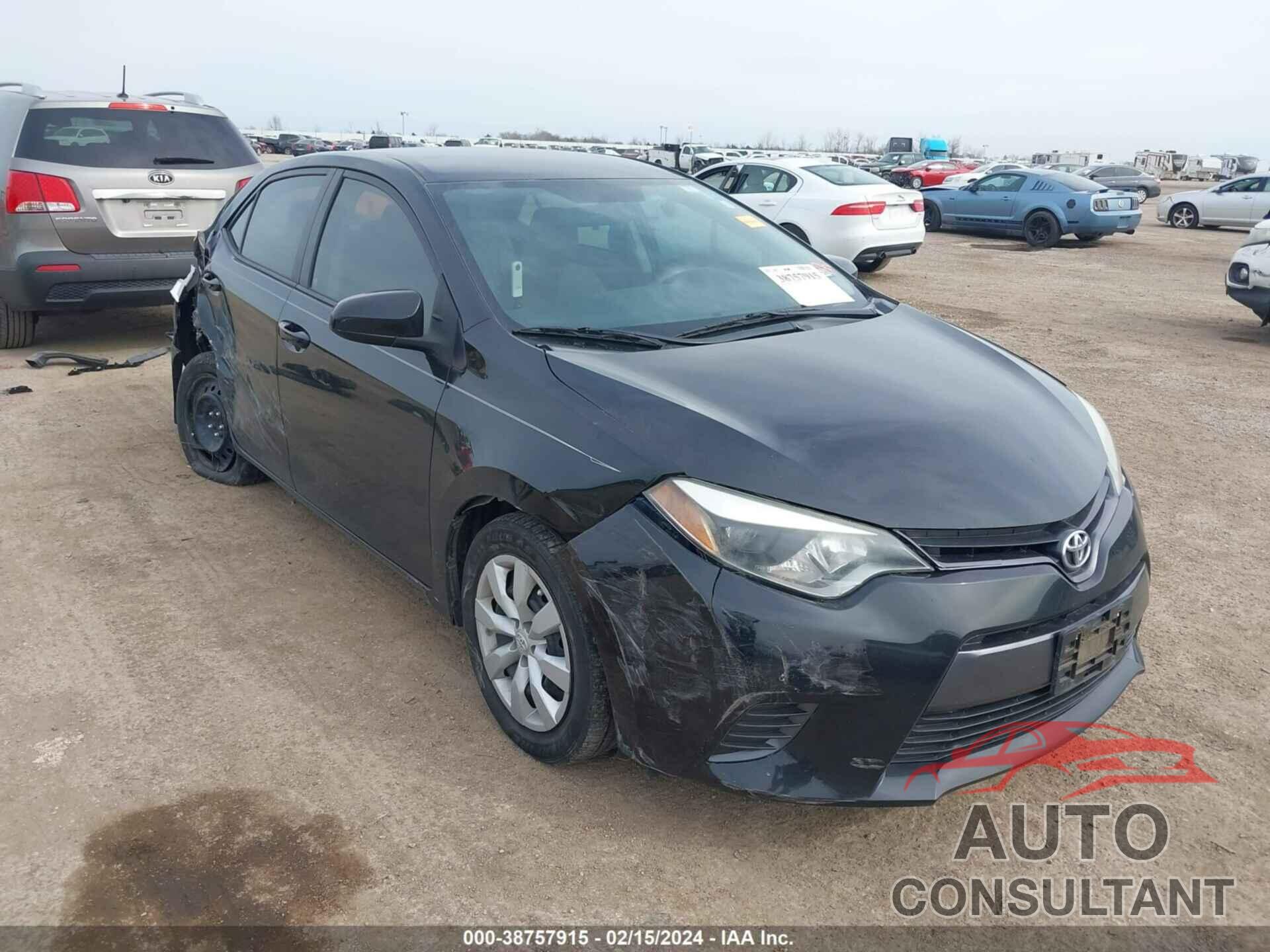 TOYOTA COROLLA 2016 - 5YFBURHE3GP542114