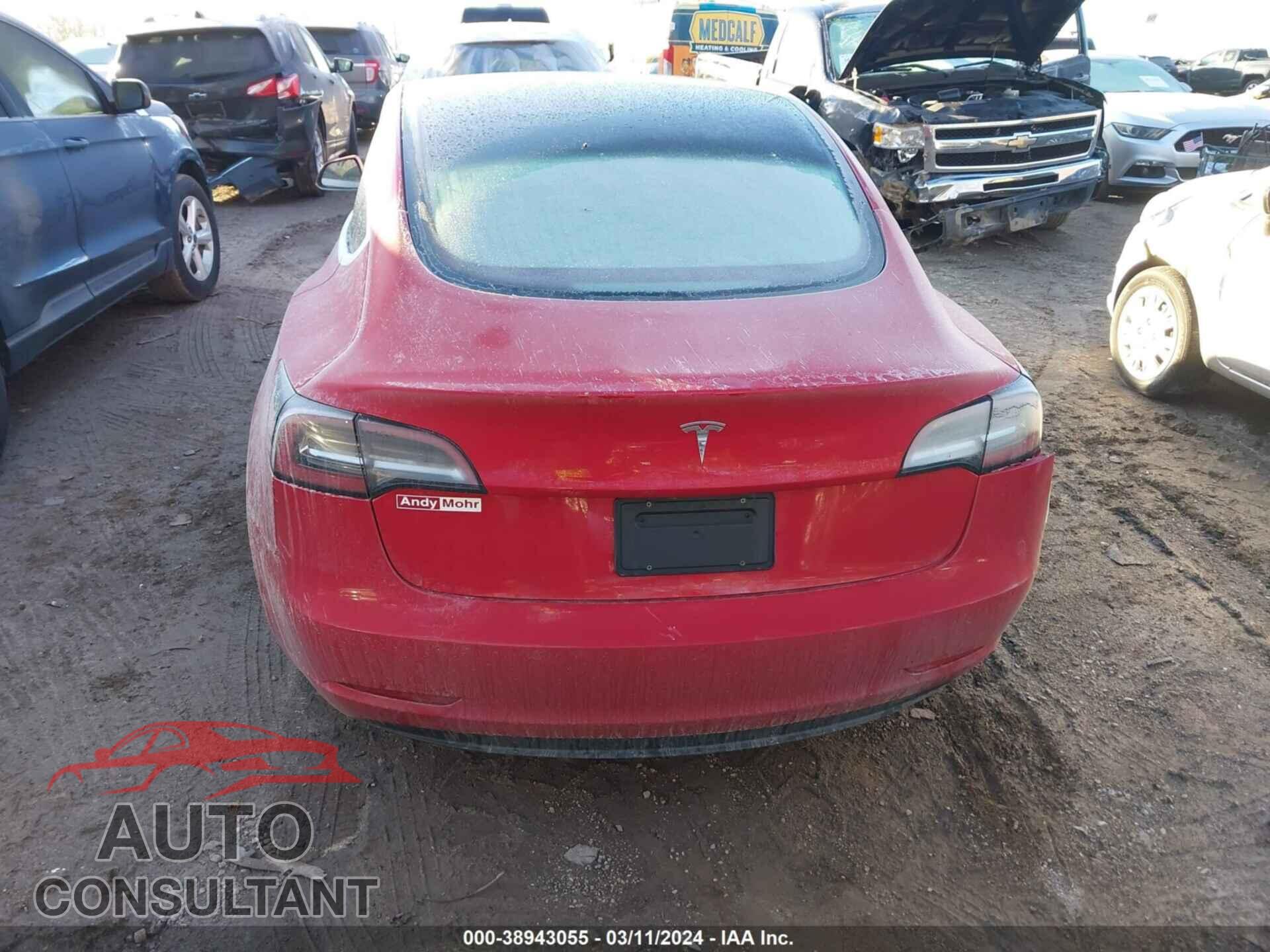 TESLA MODEL 3 2019 - 5YJ3E1EB4KF387123