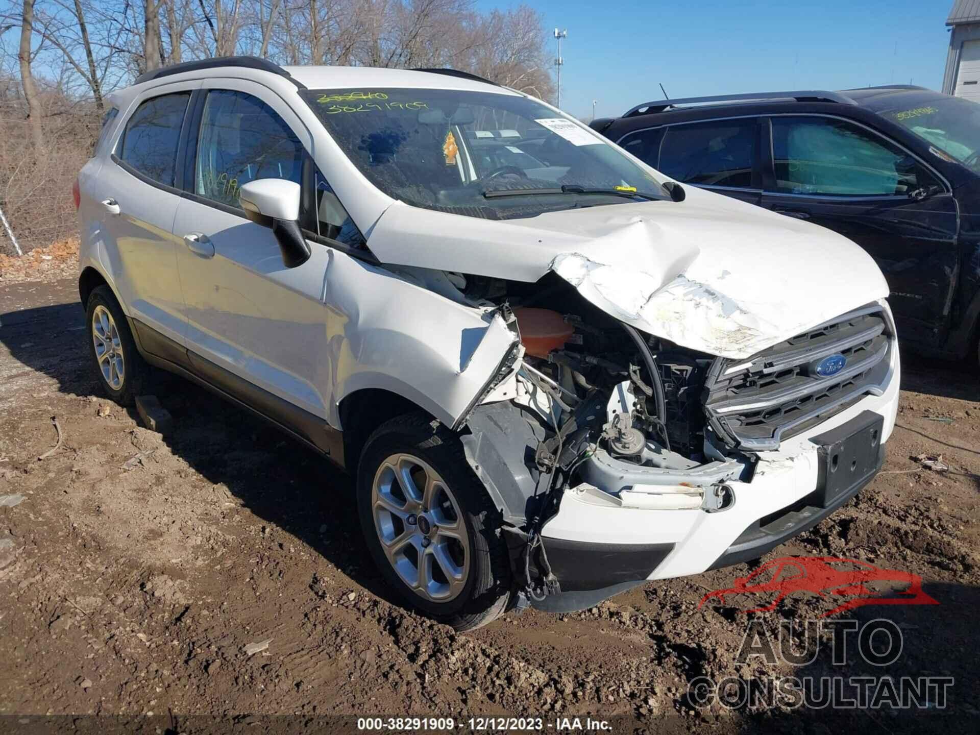 FORD ECOSPORT 2018 - MAJ6P1UL6JC172152