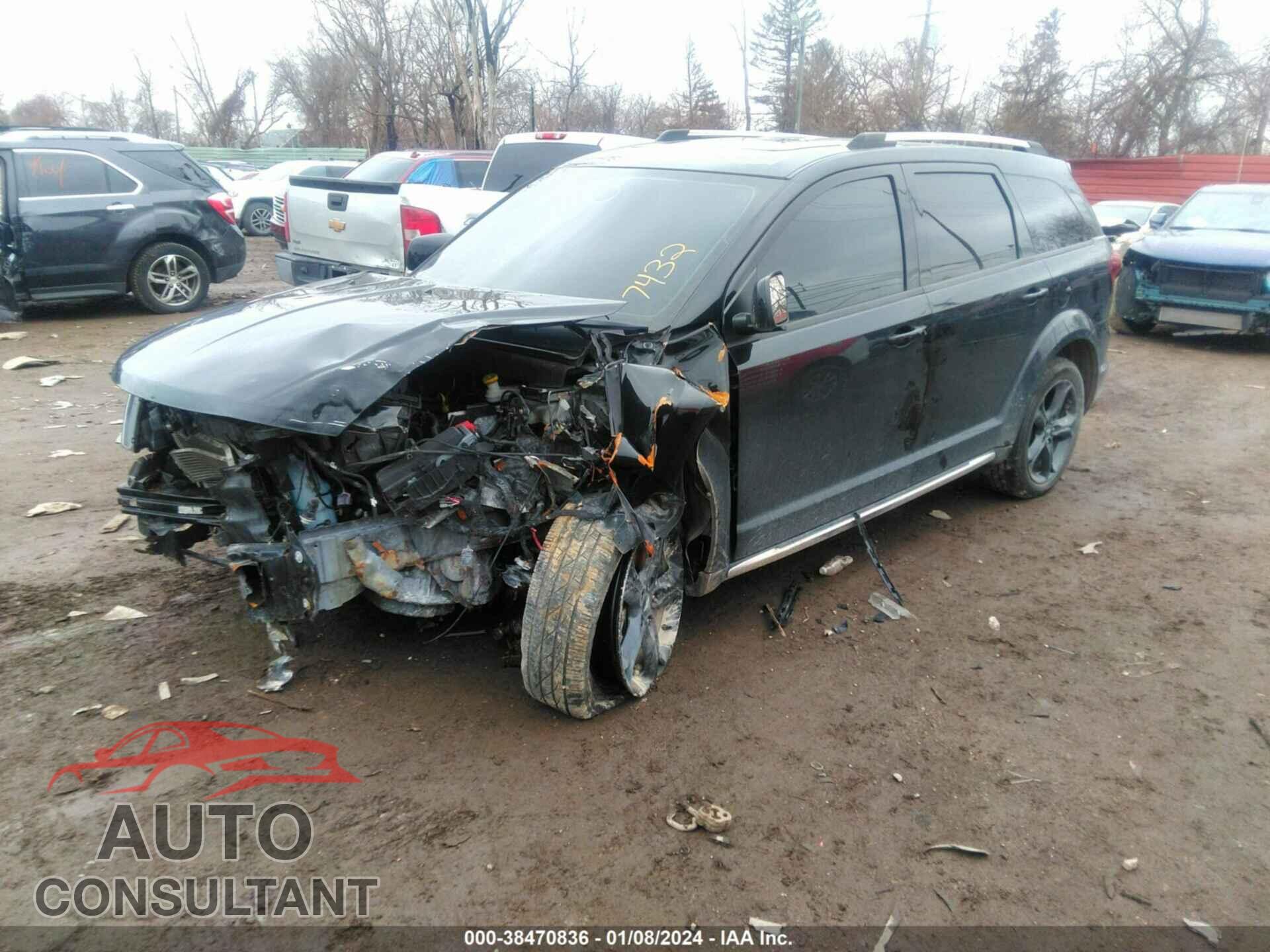 DODGE JOURNEY 2020 - 3C4PDCGB9LT267432