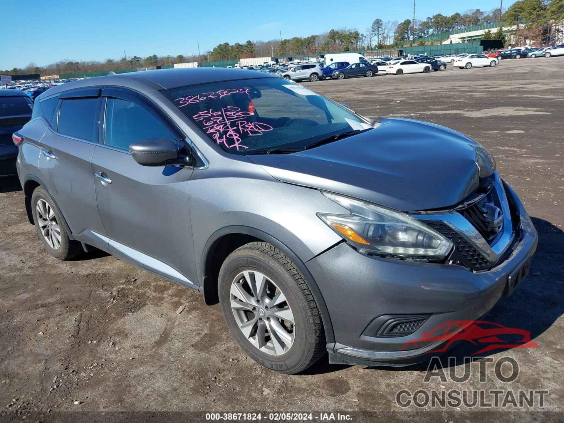 NISSAN MURANO 2018 - 5N1AZ2MH7JN114289