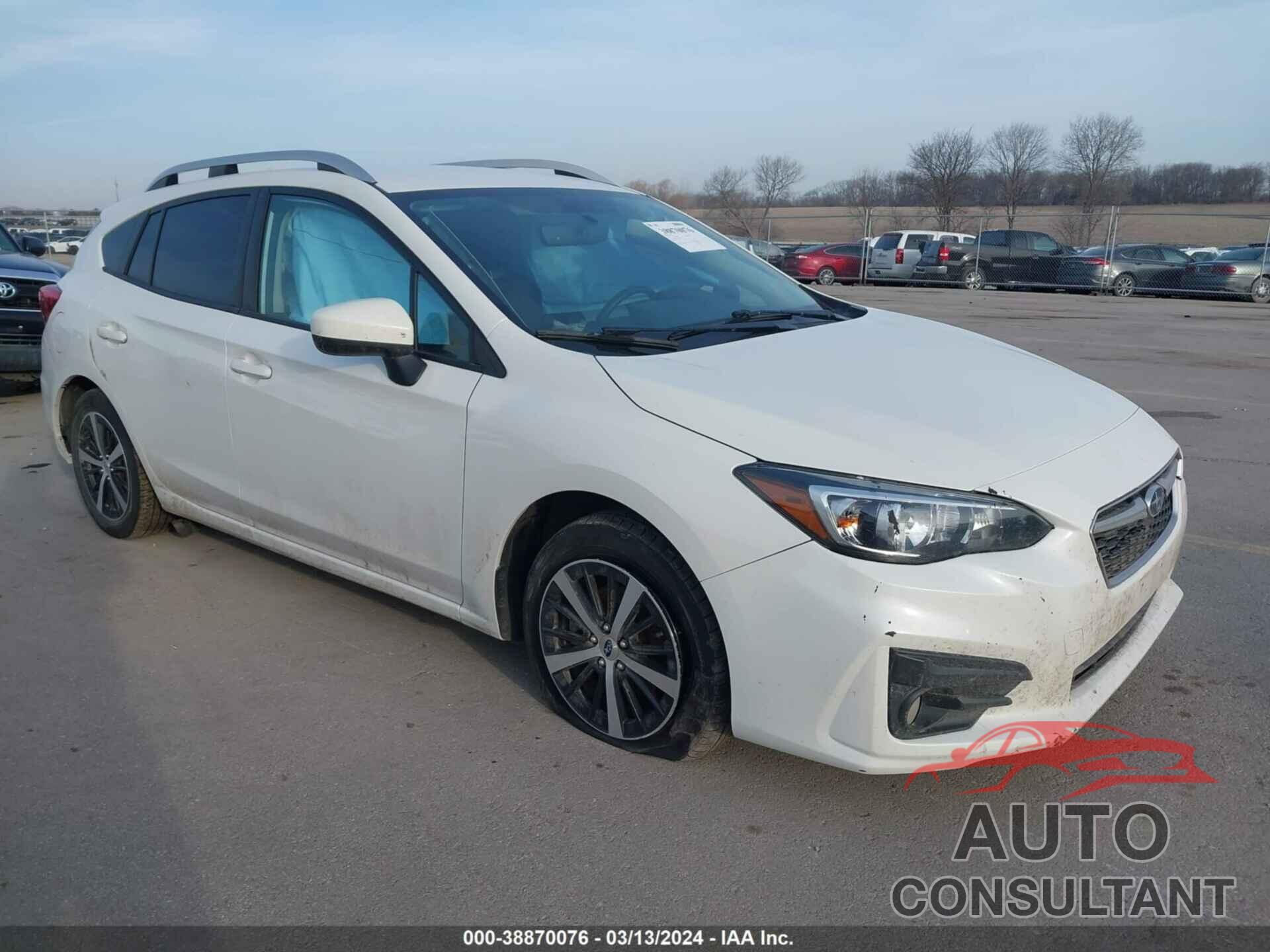 SUBARU IMPREZA 2019 - 4S3GTAC63K3746696