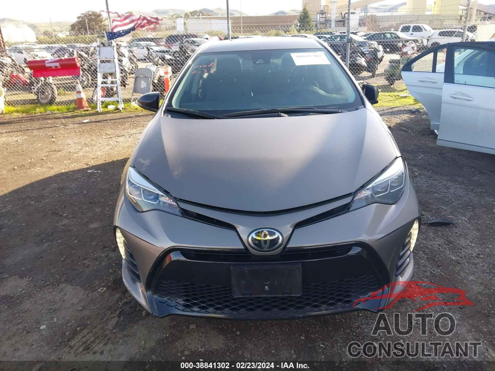 TOYOTA COROLLA 2019 - 2T1BURHE8KC163568