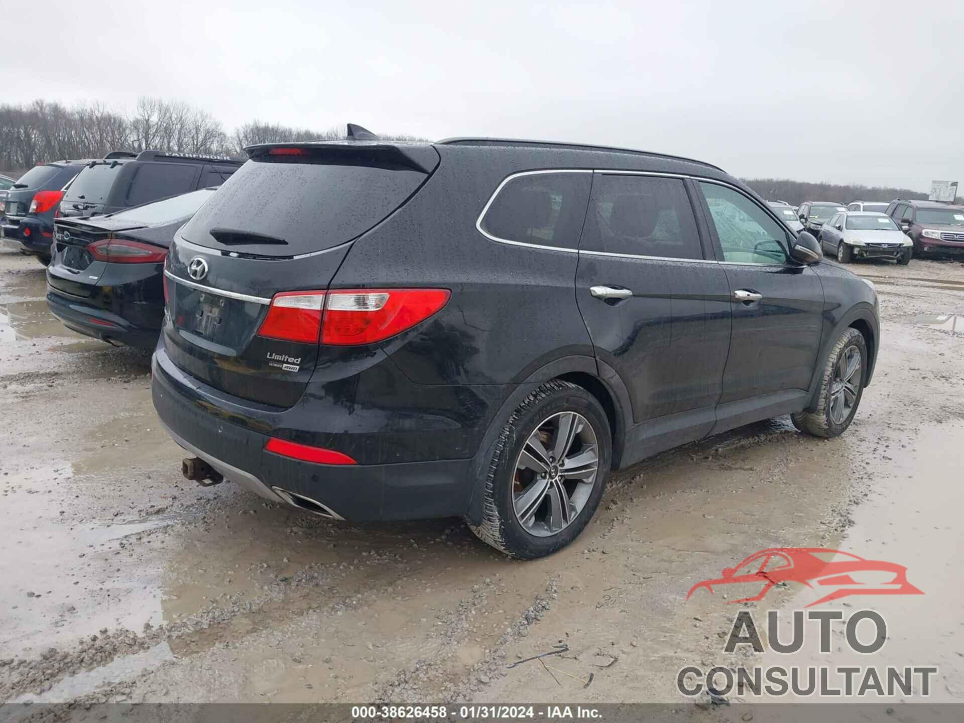 HYUNDAI SANTA FE 2016 - KM8SRDHF3GU138659