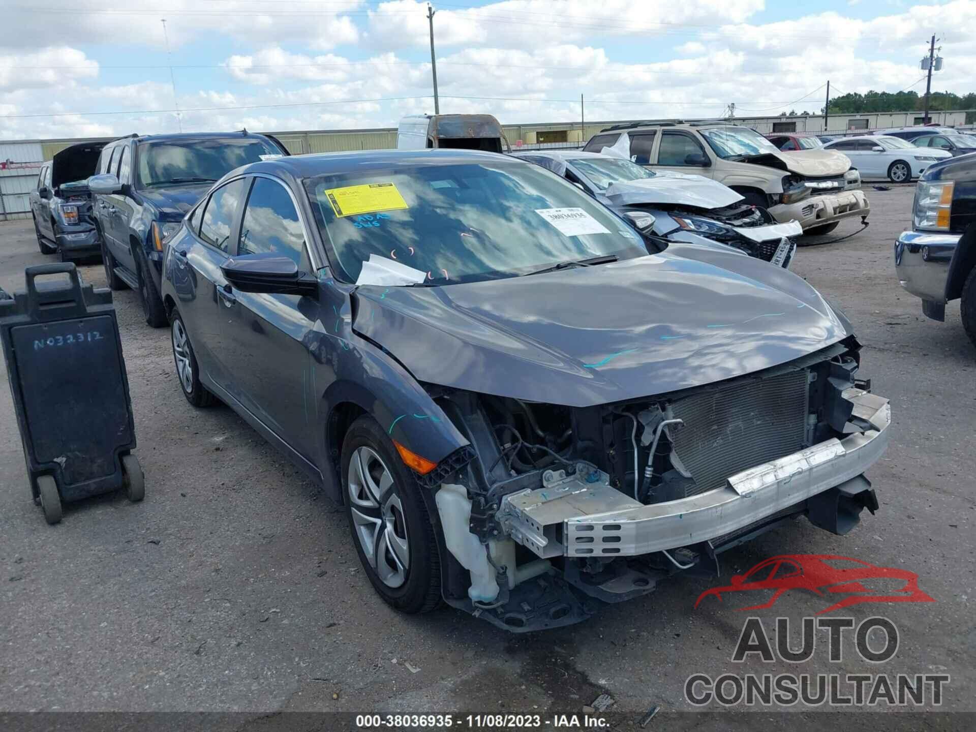 HONDA CIVIC 2018 - 2HGFC2F57JH540458