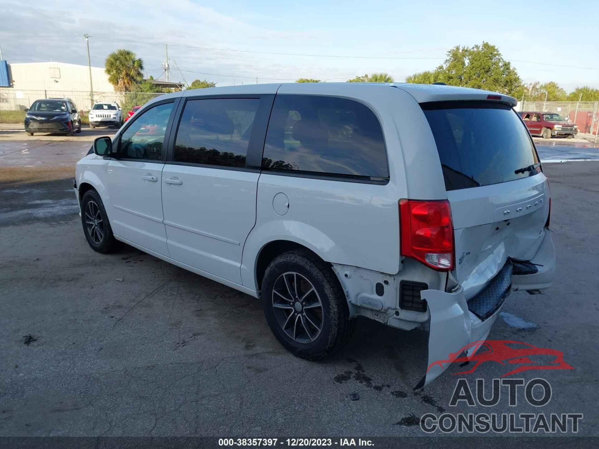 DODGE GRAND CARAVAN 2016 - 2C4RDGCG8GR196329