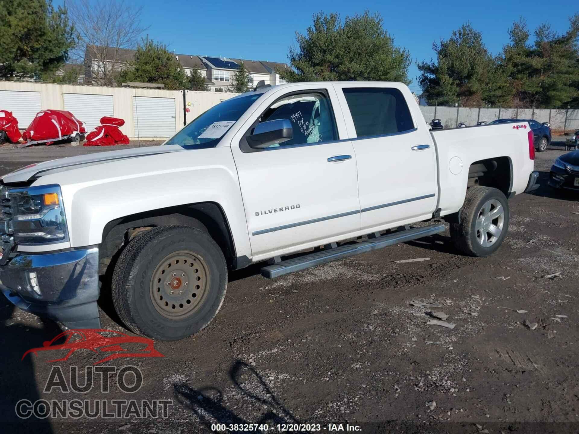 CHEVROLET SILVERADO 1500 2017 - 3GCUKSEC4HG348210