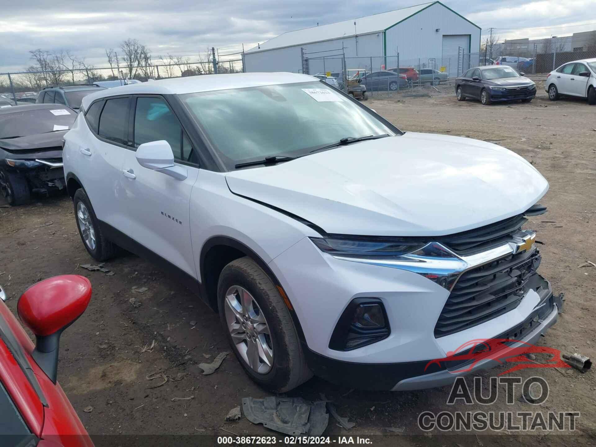 CHEVROLET BLAZER 2022 - 3GNKBHR44NS200054