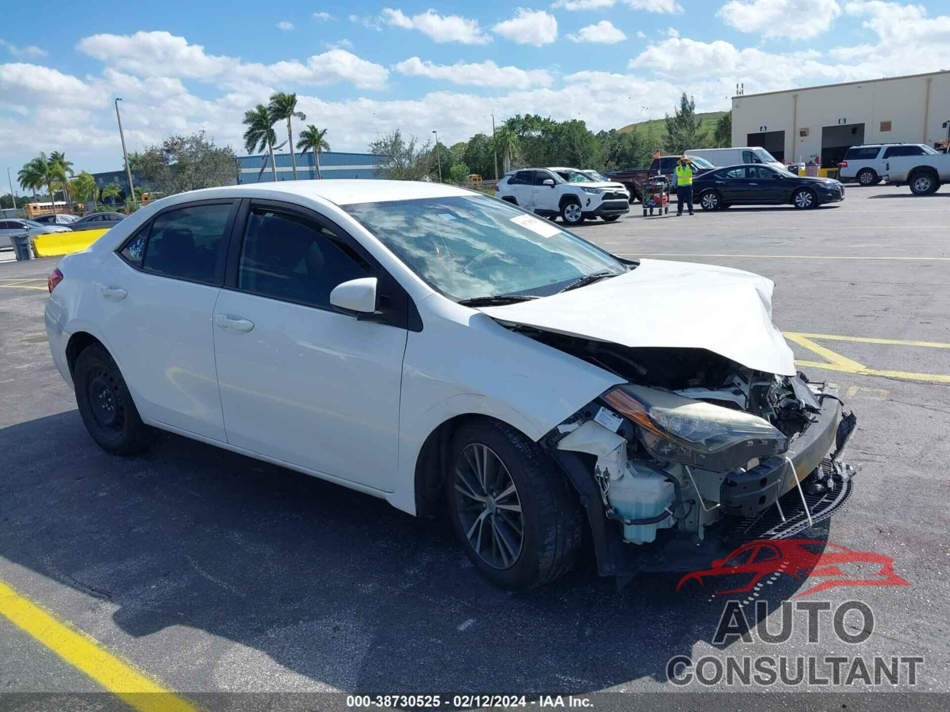 TOYOTA COROLLA 2017 - 5YFBURHE9HP622552