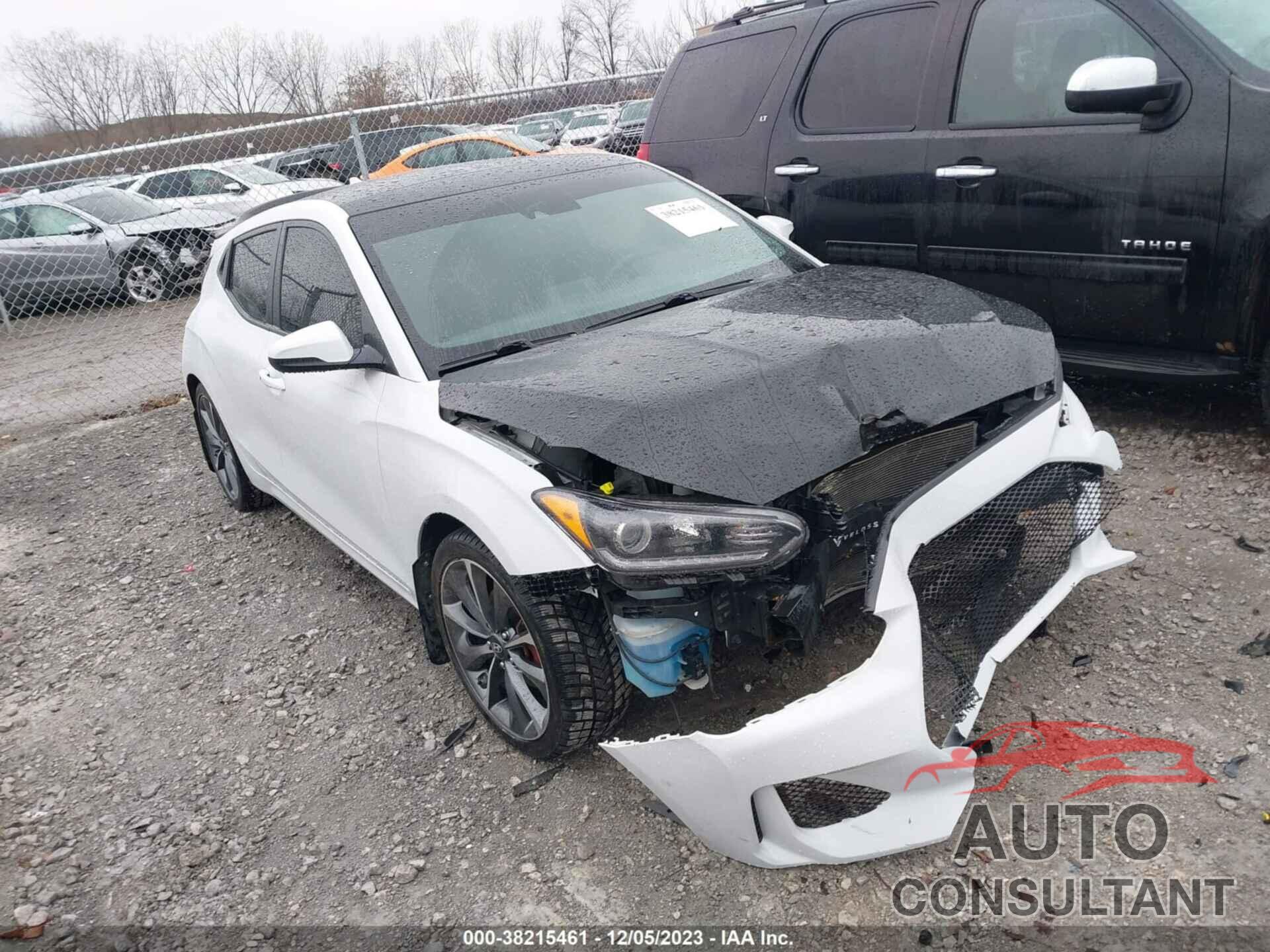 HYUNDAI VELOSTER 2019 - KMHTG6AF3KU004842