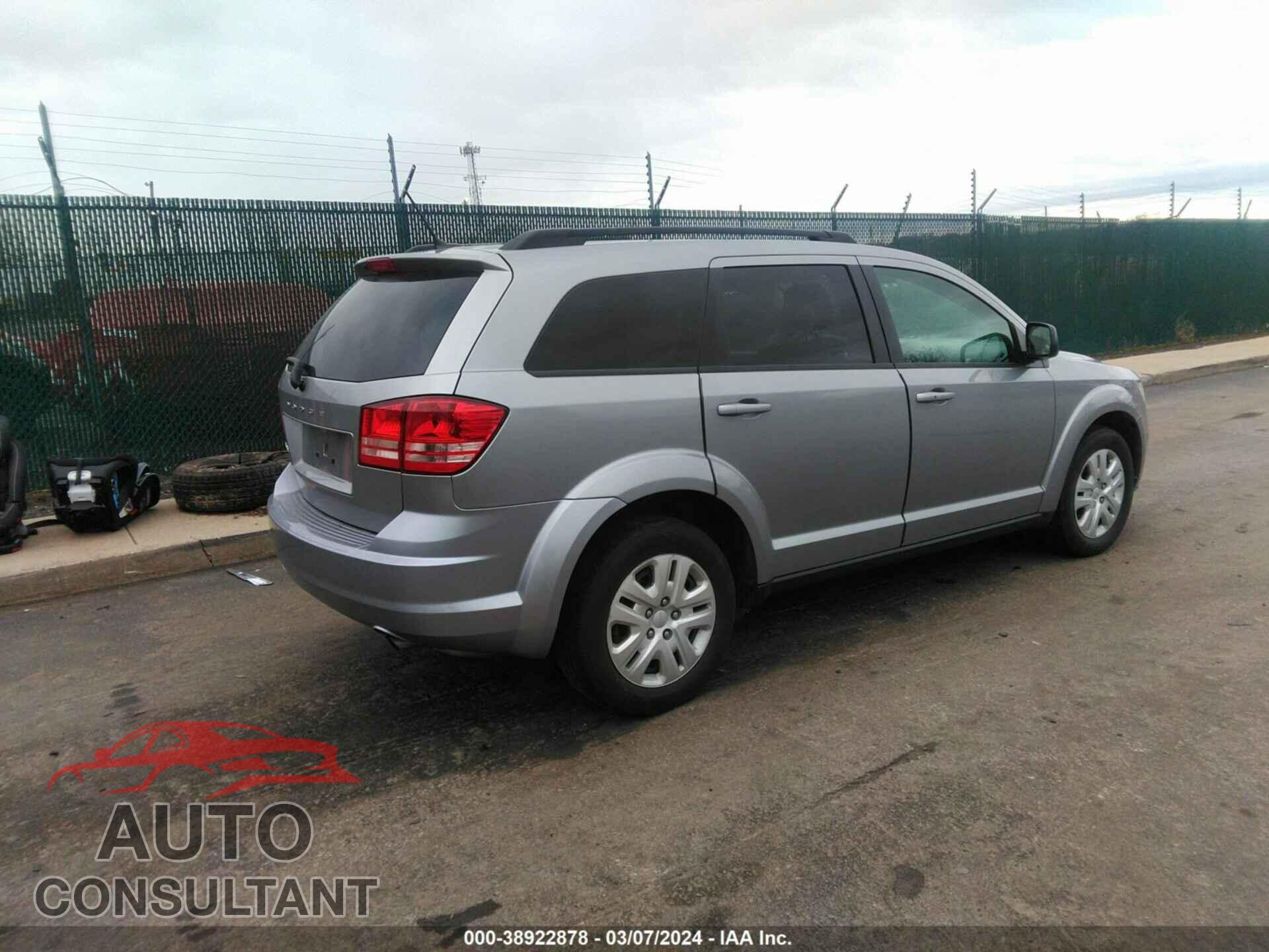 DODGE JOURNEY 2017 - 3C4PDCAB7HT682877