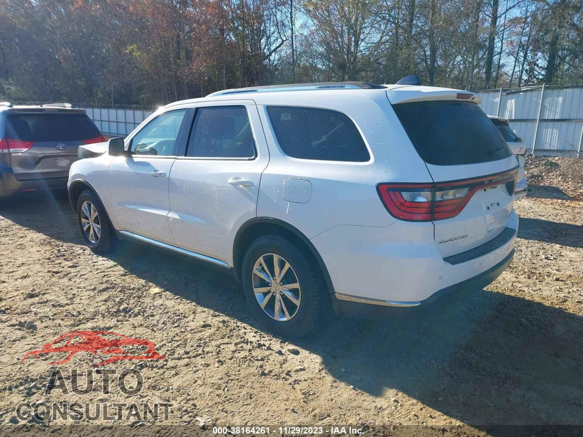 DODGE DURANGO 2016 - 1C4RDHDG7GC397541