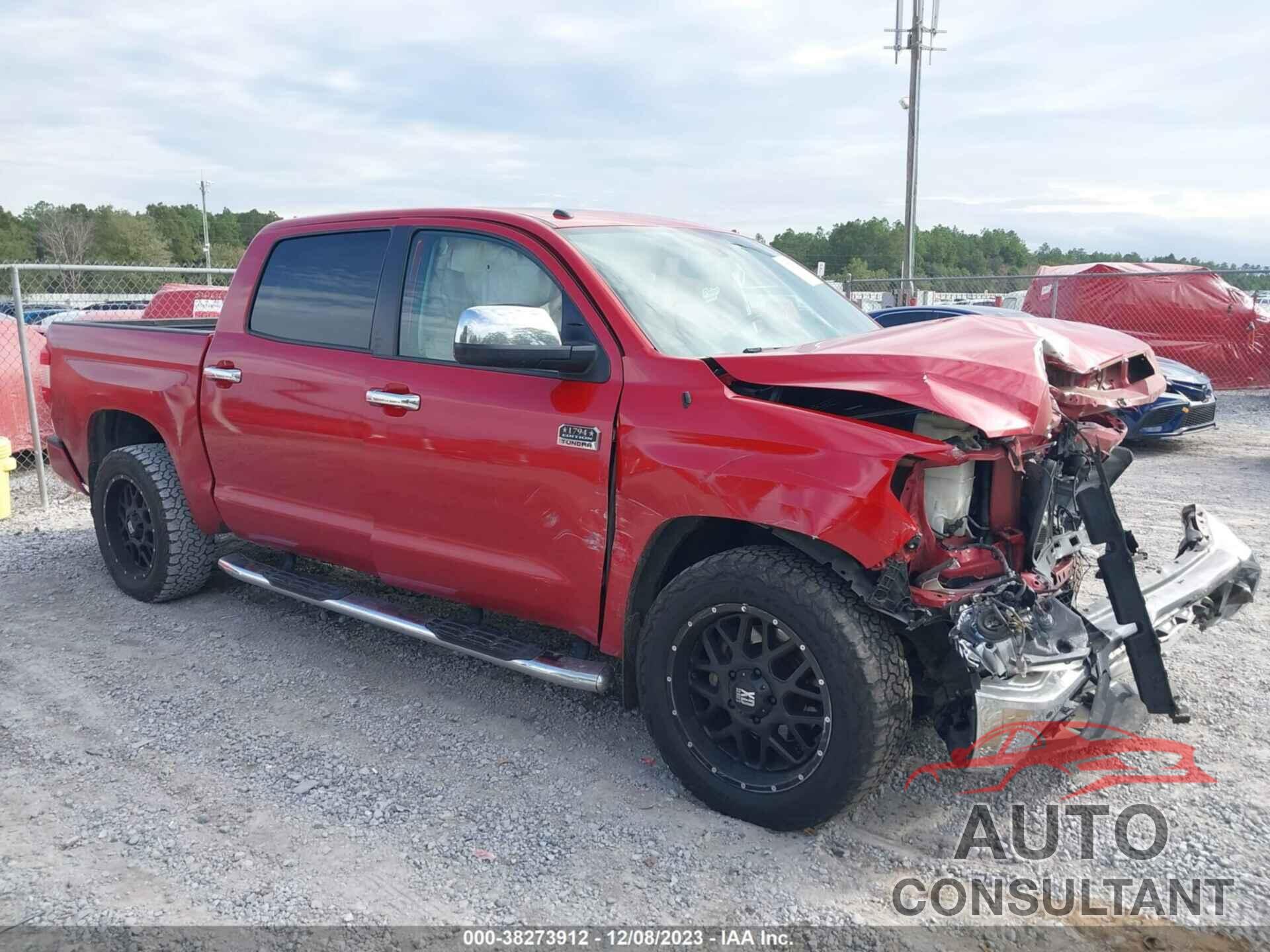 TOYOTA TUNDRA 2017 - 5TFAW5F11HX589529