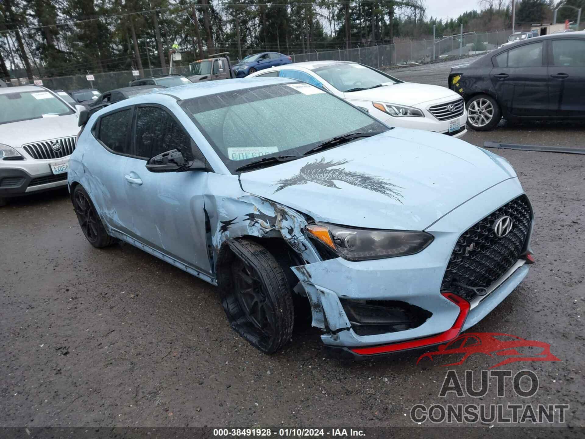 HYUNDAI VELOSTER 2019 - KMHT36AH3KU002778