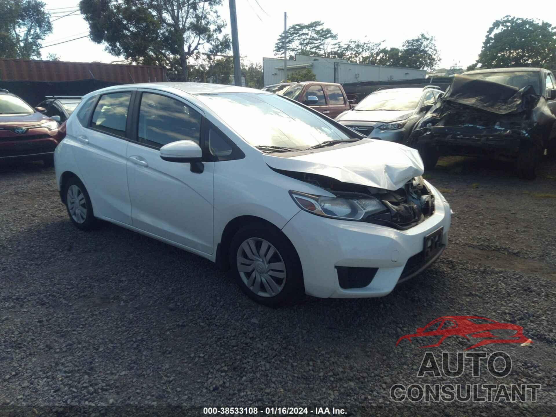 HONDA FIT 2016 - JHMGK5H5XGX011609