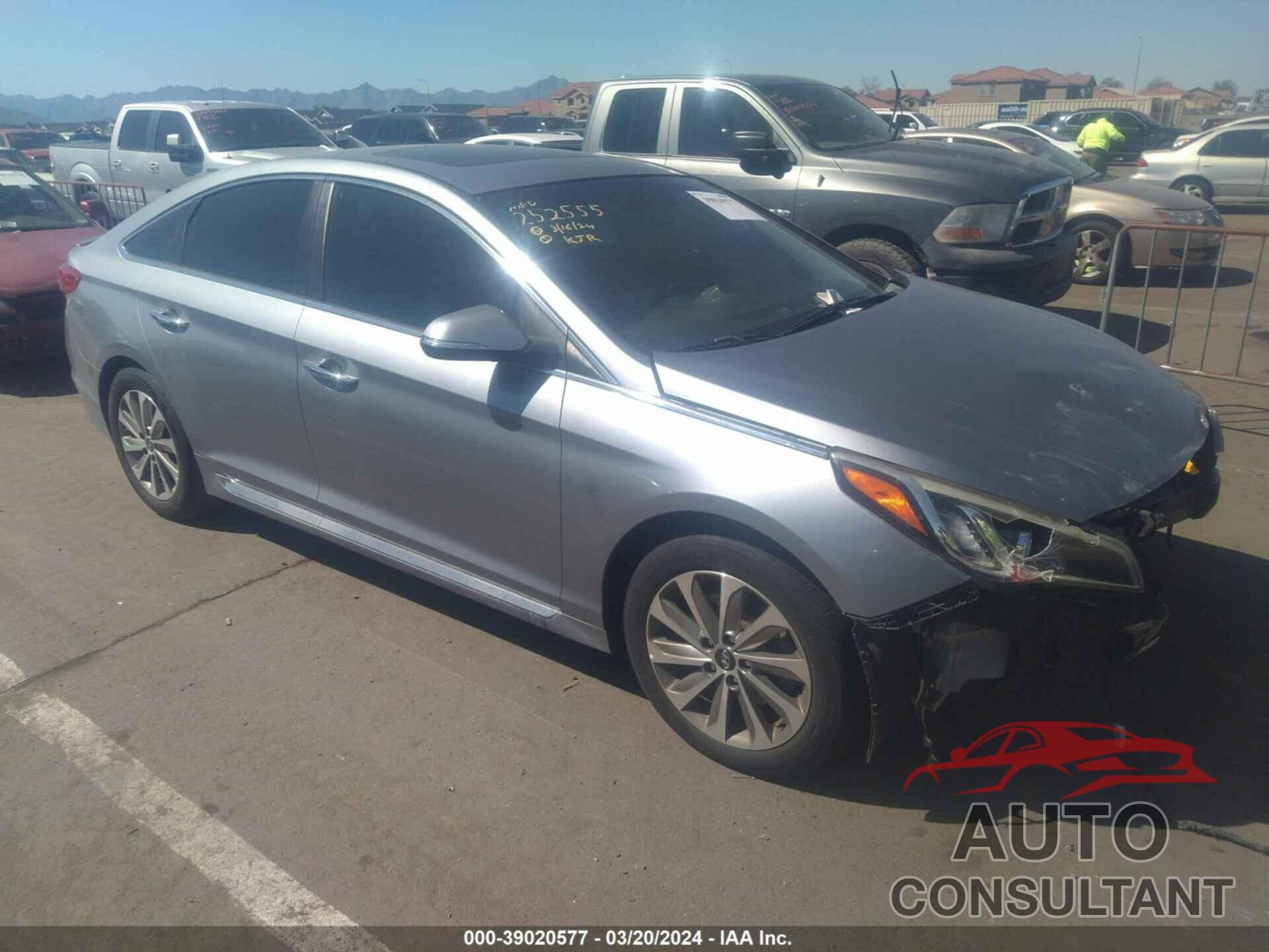HYUNDAI SONATA 2016 - 5NPE34AFXGH372028