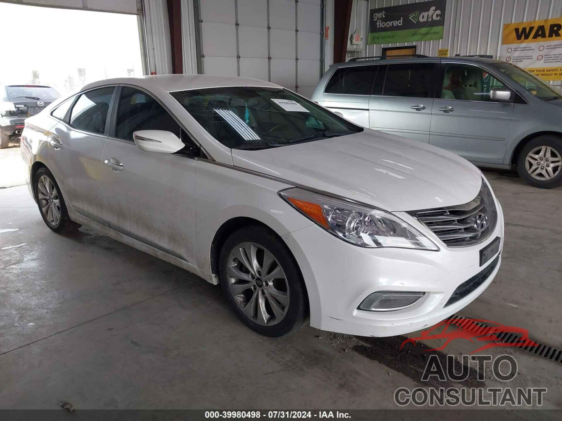 HYUNDAI AZERA 2014 - KMHFH4JG1EA369730