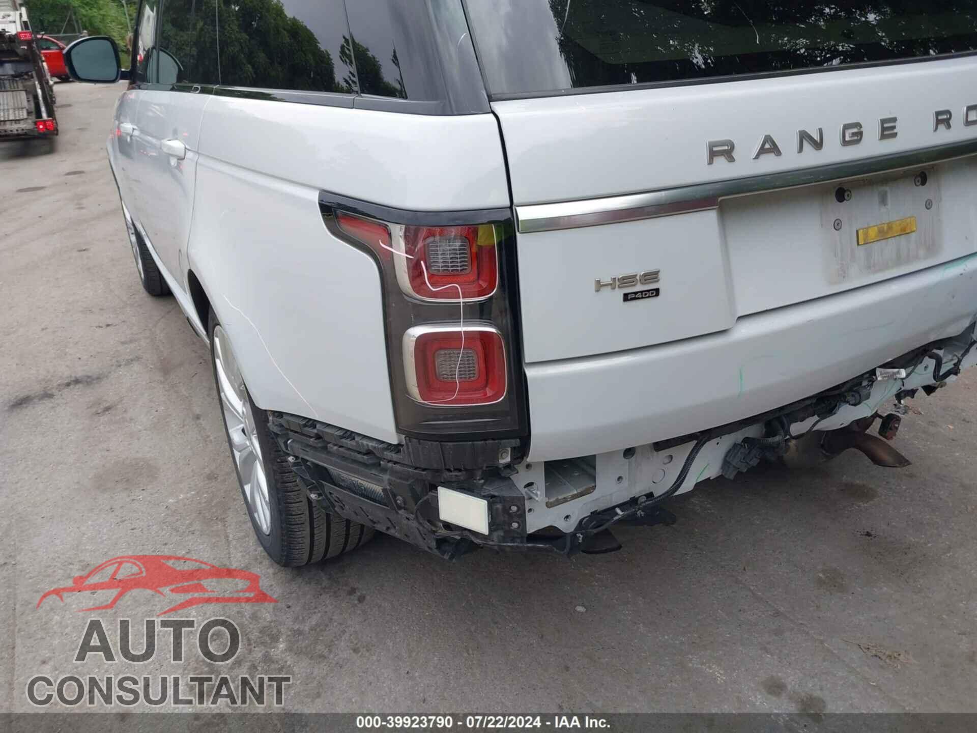 LAND ROVER RANGE ROVER 2020 - SALGS2RU3LA587392