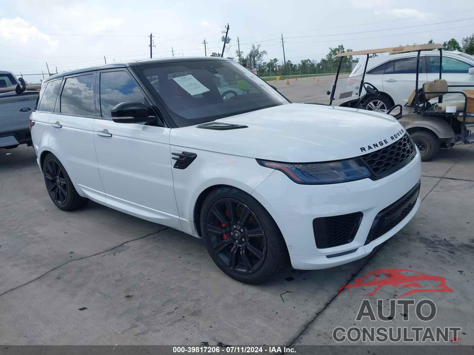 LAND ROVER RANGE ROVER SPORT 2018 - SALWV2SV9JA401356