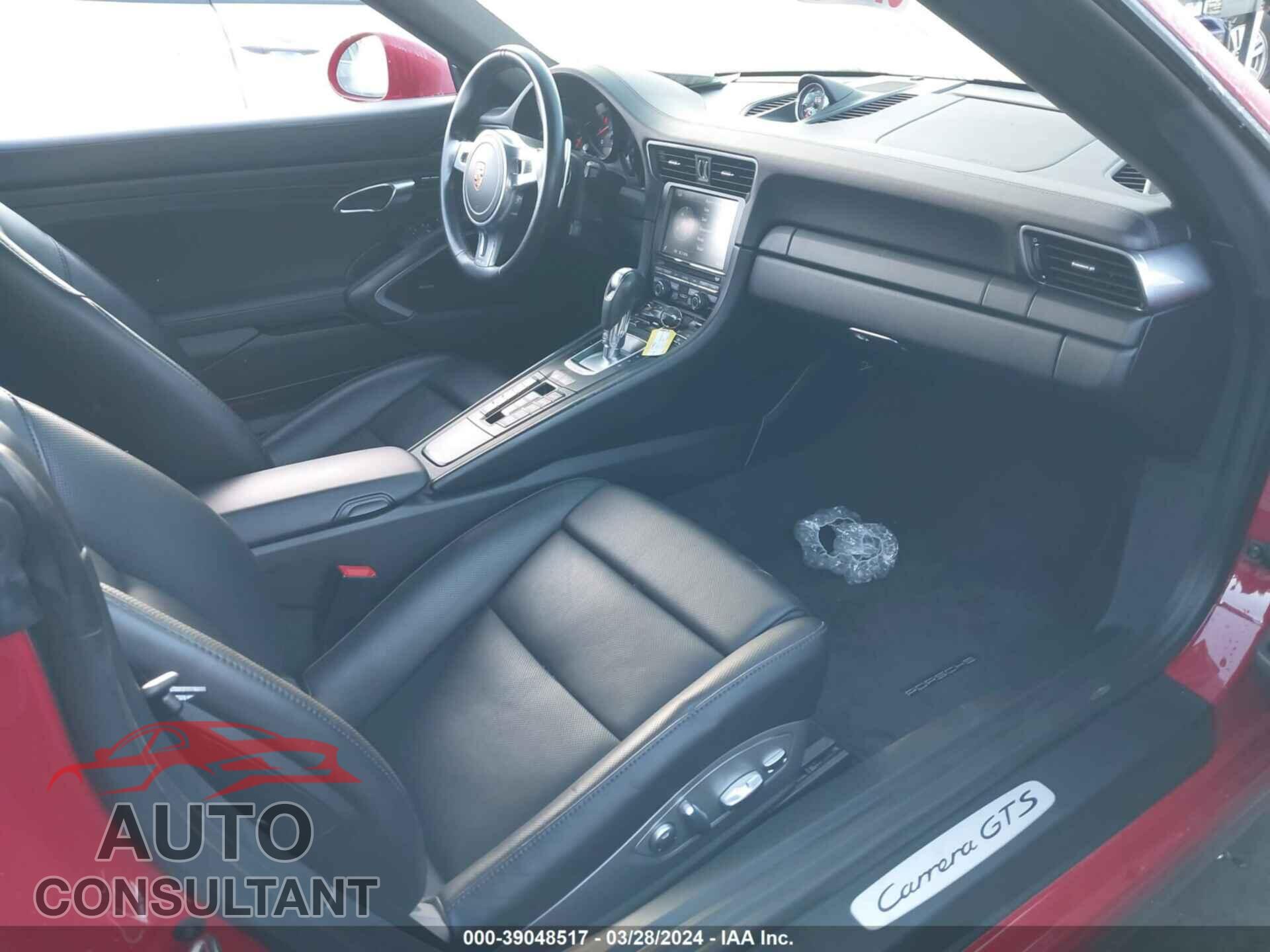PORSCHE 911 2016 - WP0CB2A90GS154366