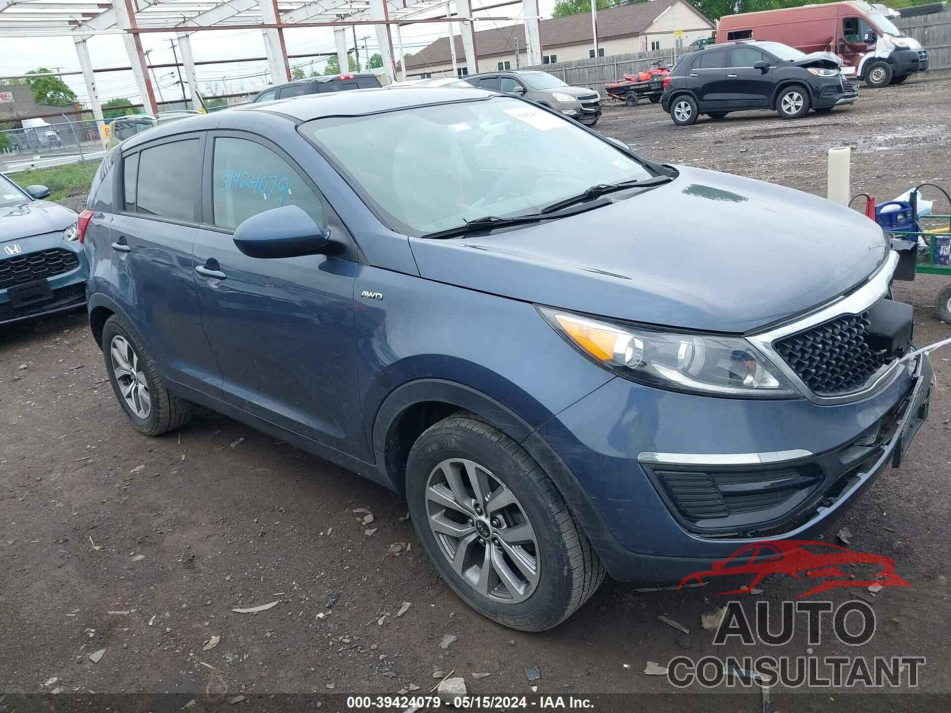 KIA SPORTAGE 2016 - KNDPBCAC8G7879204
