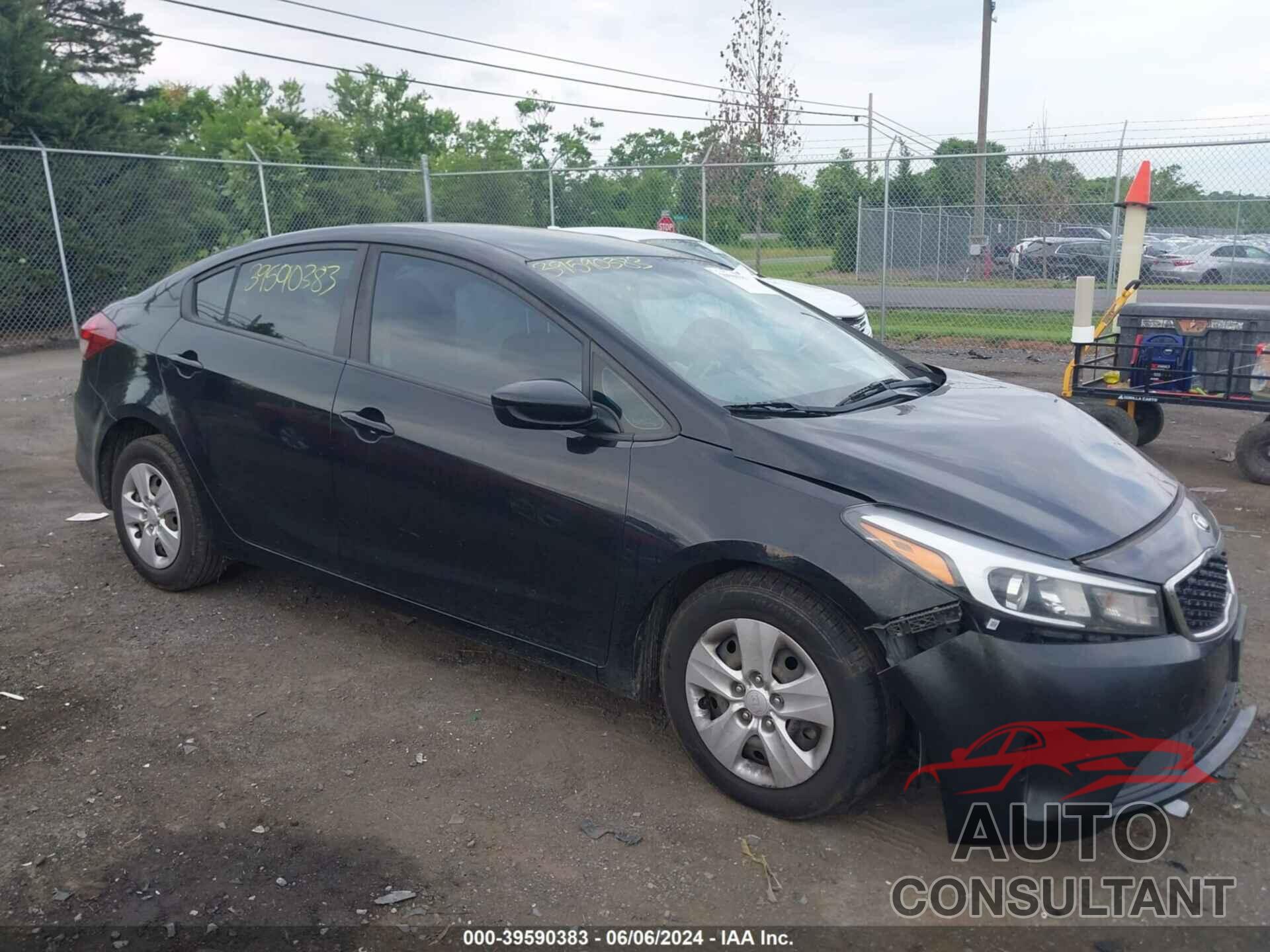 KIA FORTE 2017 - 3KPFK4A77HE136989