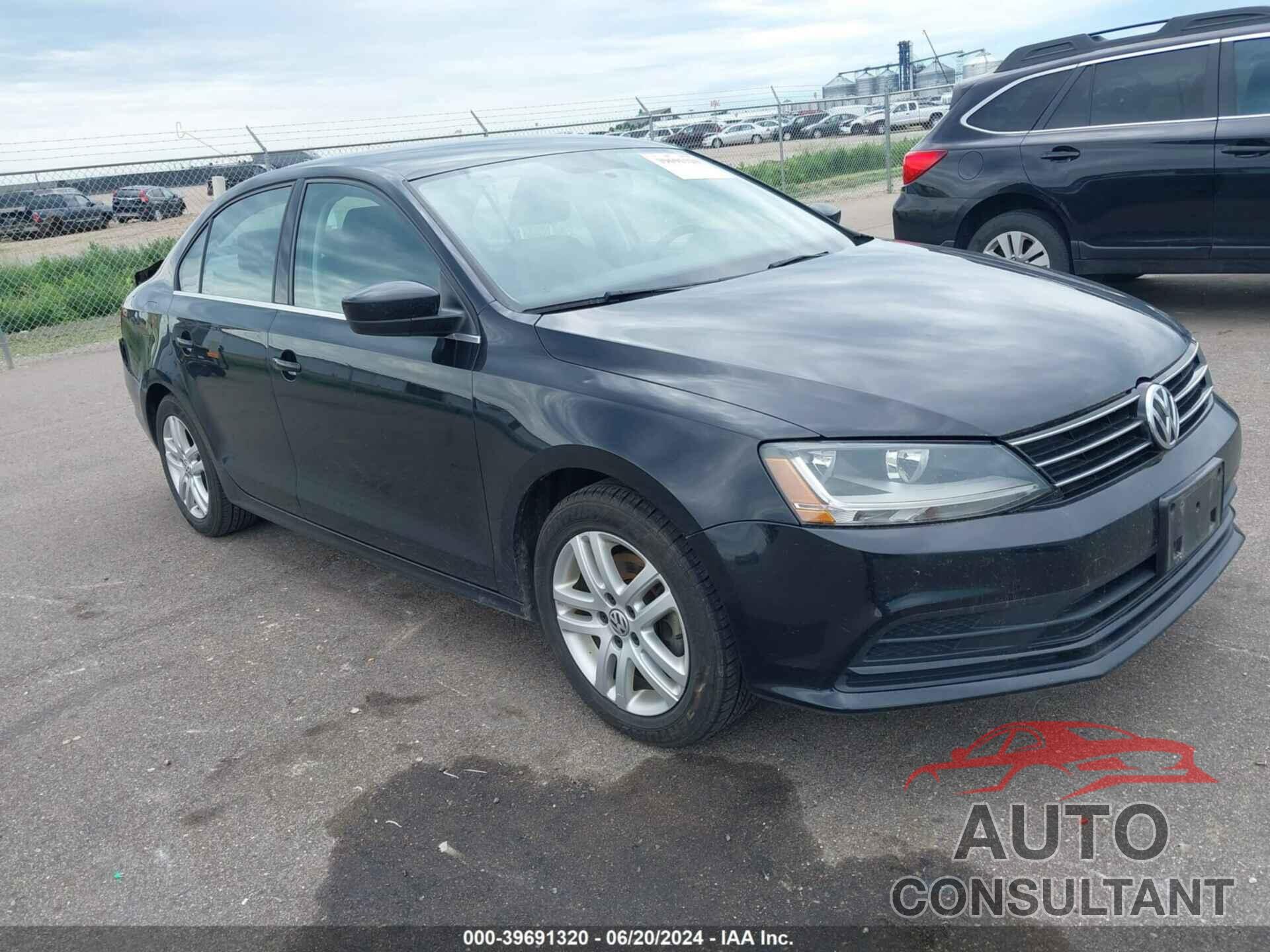 VOLKSWAGEN JETTA 2017 - 3VW2B7AJ4HM264072