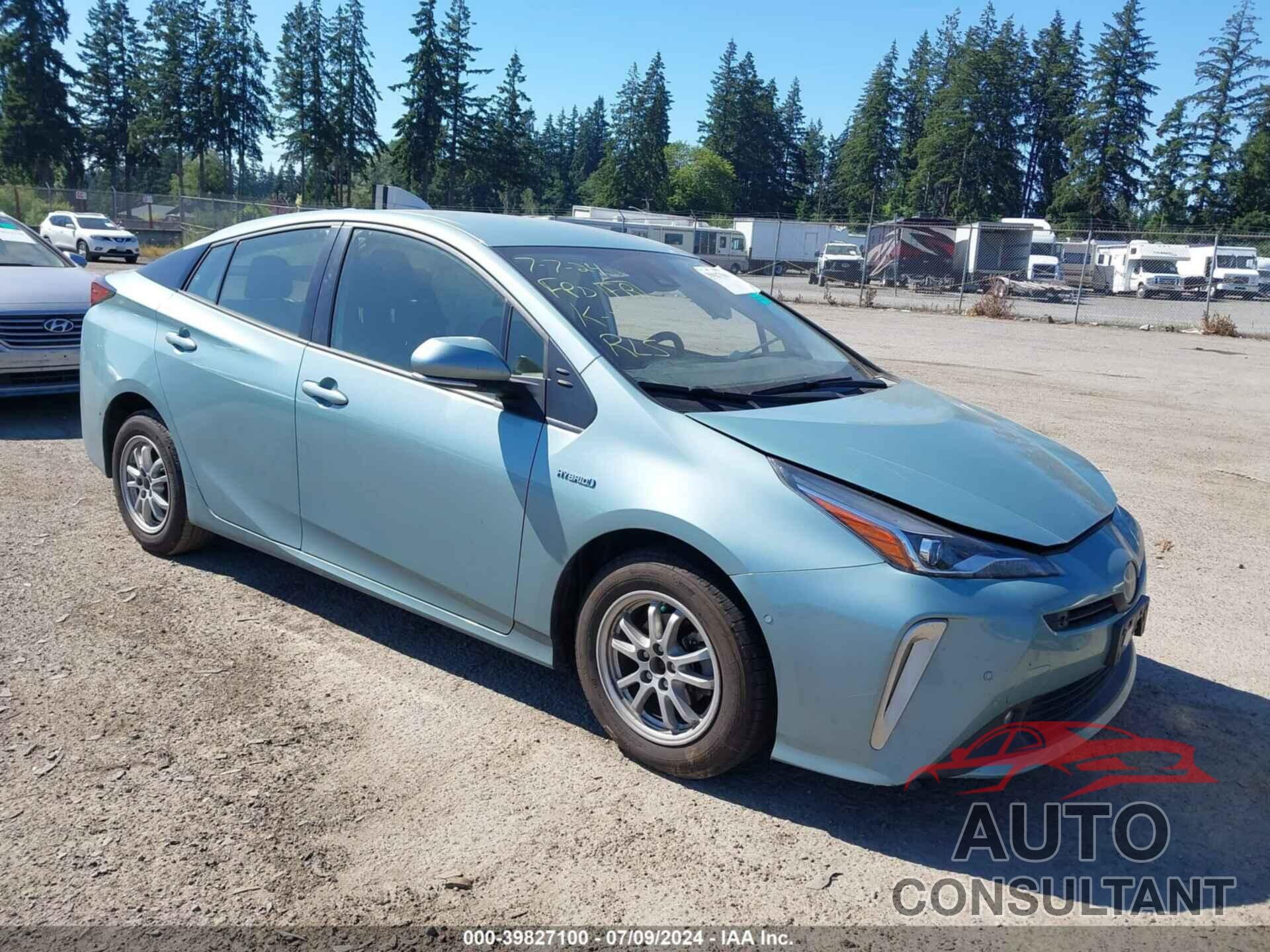 TOYOTA PRIUS 2022 - JTDL9MFU0N3032134