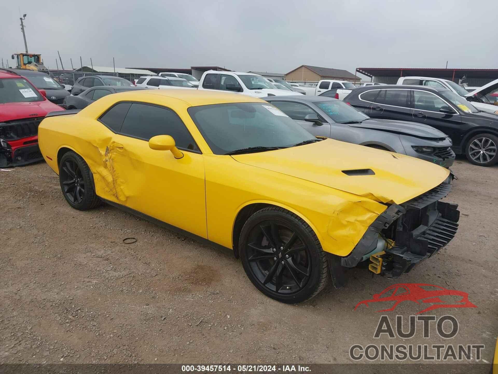 DODGE CHALLENGER 2018 - 2C3CDZBT4JH305726