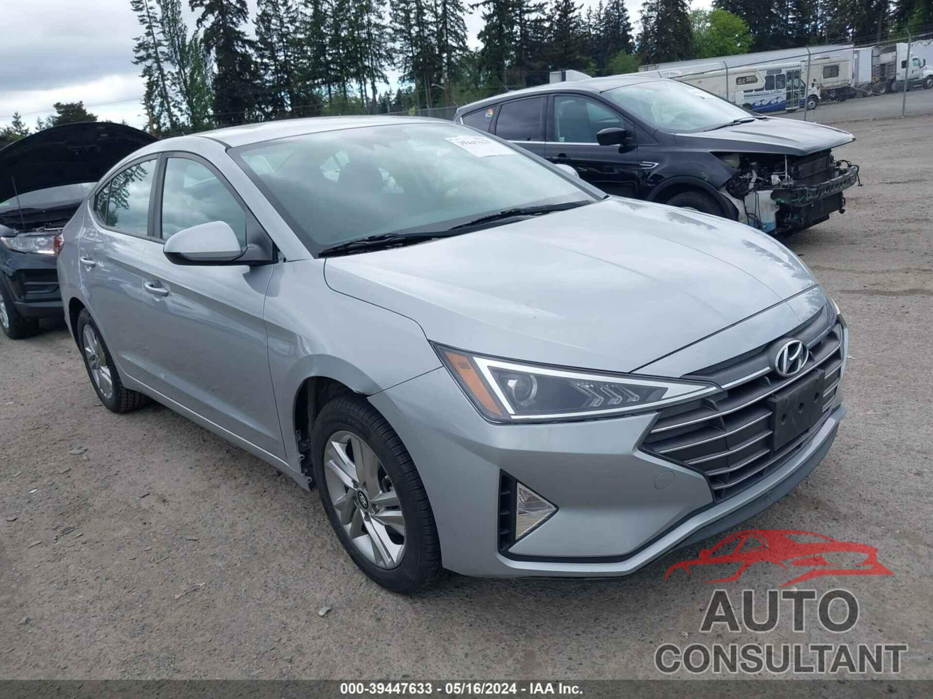 HYUNDAI ELANTRA 2020 - KMHD84LF6LU099563