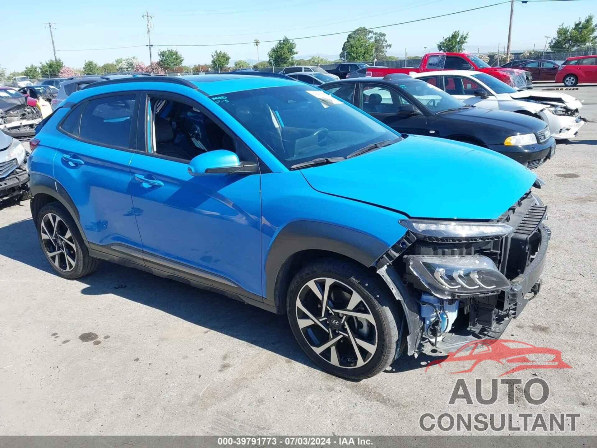 HYUNDAI KONA 2022 - KM8K53A30NU805383