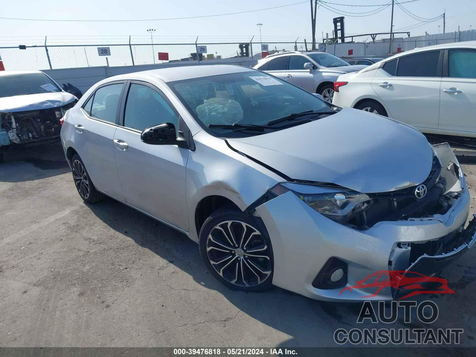 TOYOTA COROLLA 2016 - 5YFBURHE9GP513930