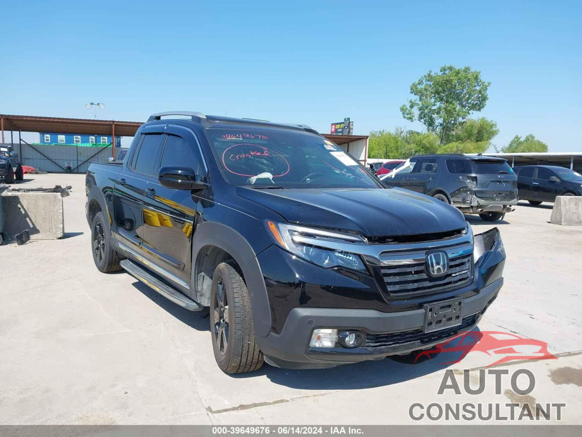 HONDA RIDGELINE 2020 - 5FPYK3F87LB000151