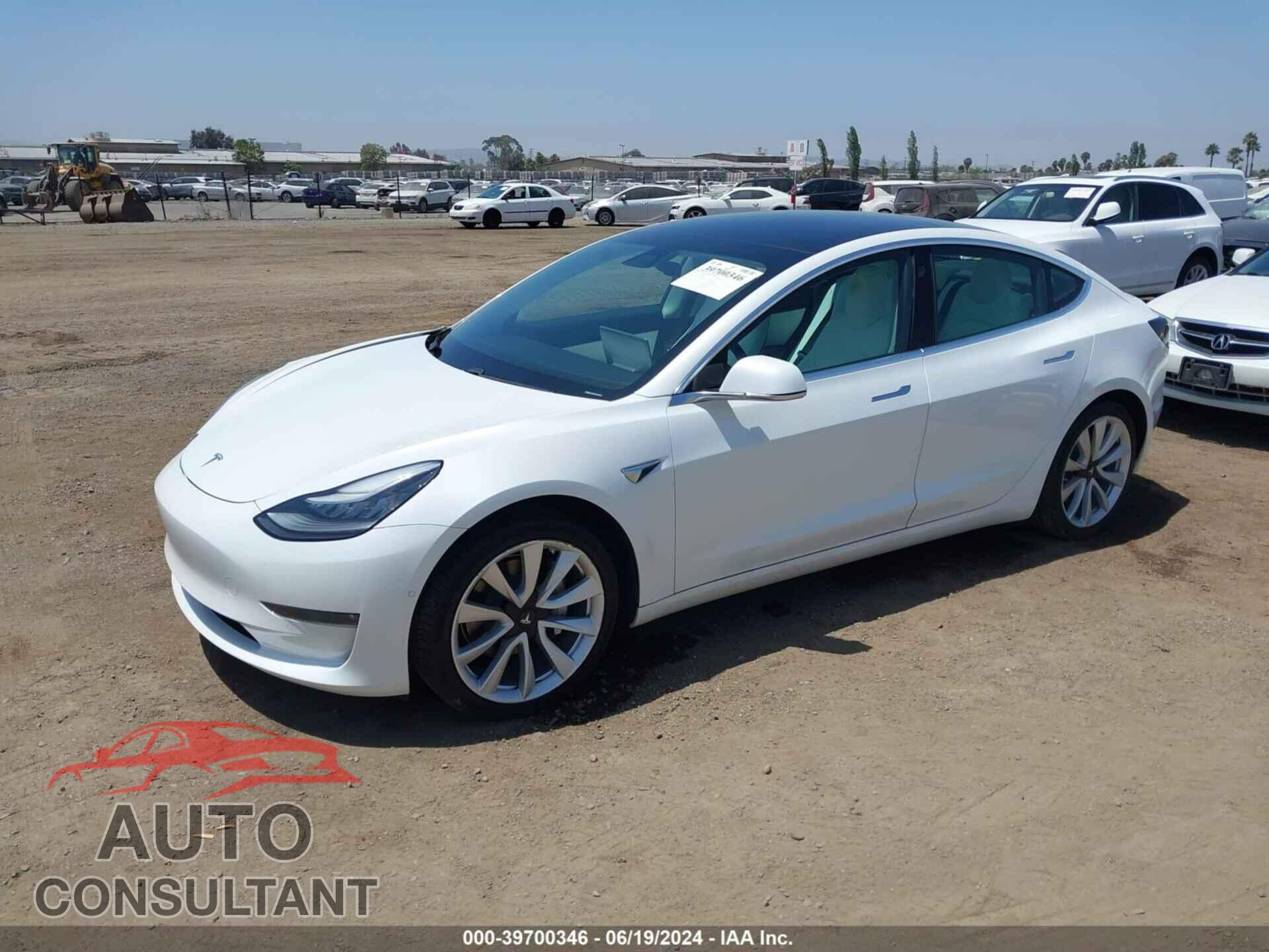 TESLA MODEL 3 2019 - 5YJ3E1EA3KF429417
