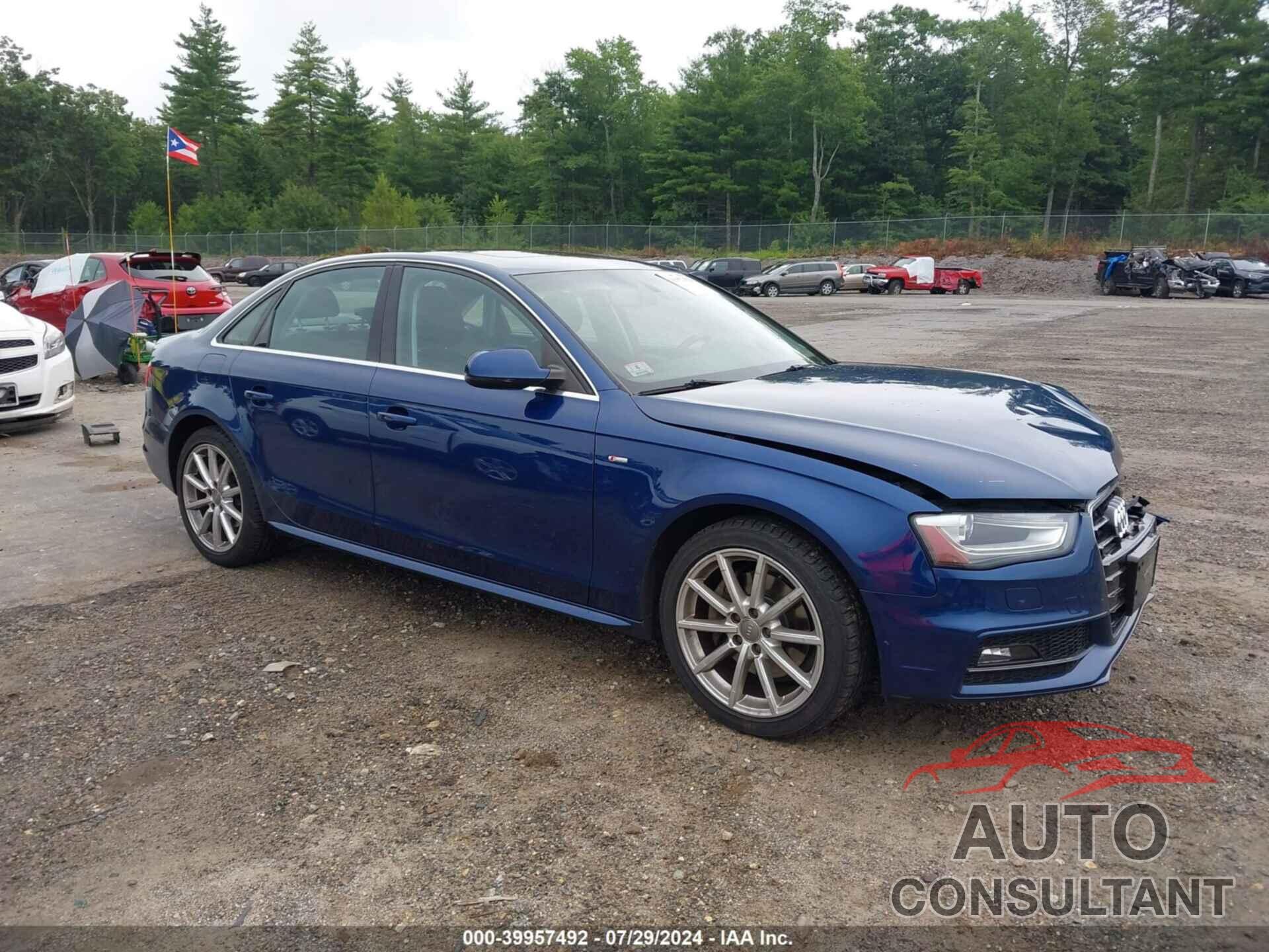 AUDI A4 2016 - WAUAFAFL8GN016693