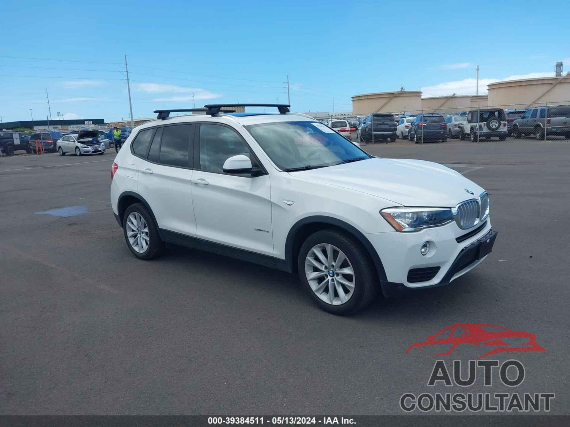 BMW X3 2017 - 5UXWZ7C56H0U47619