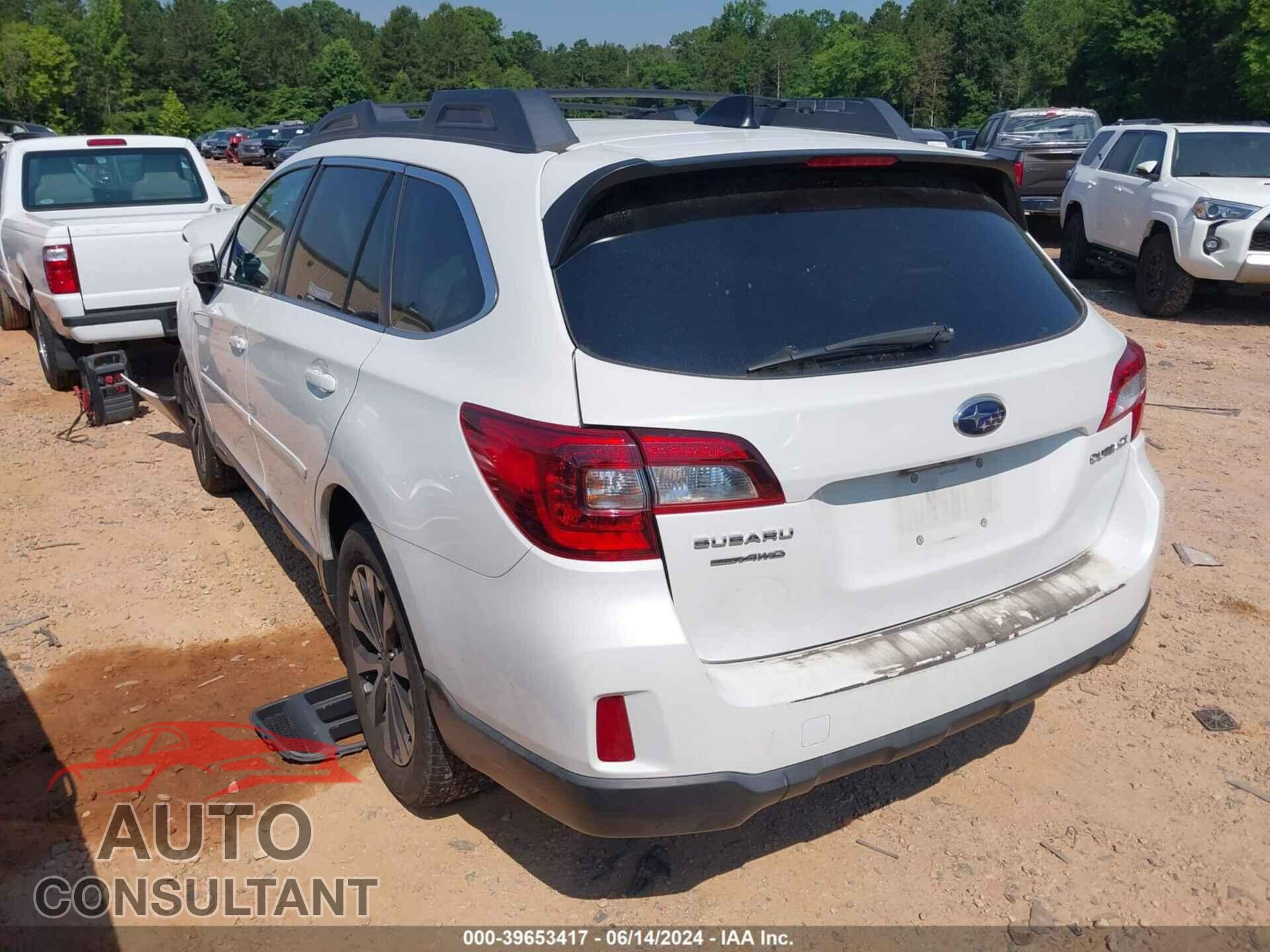 SUBARU OUTBACK 2016 - 4S4BSBLC3G3325962
